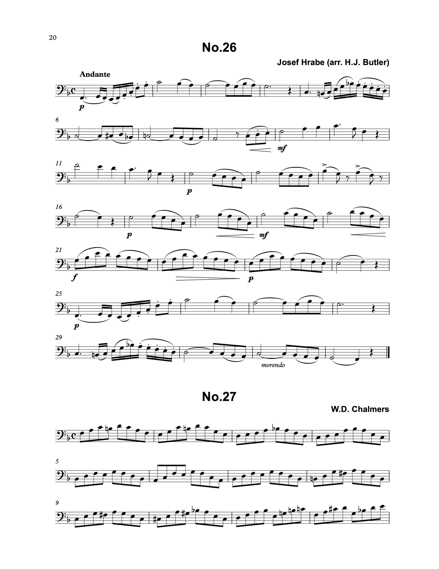 Bass Clef Studies Collection (ed. David Heyes)