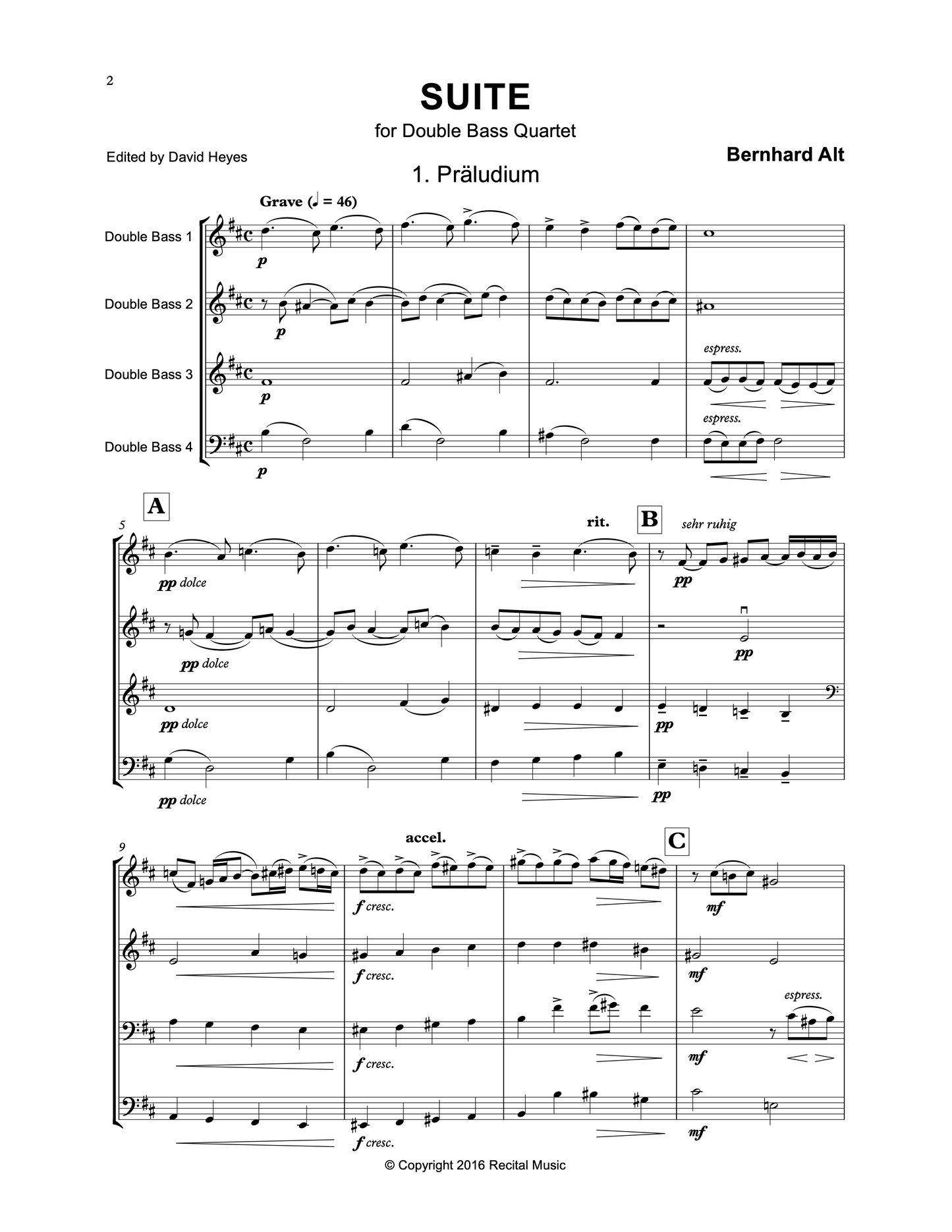 Heritage Bass Quartet Bundle