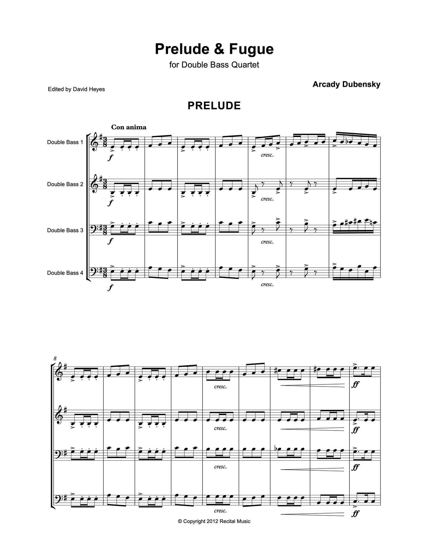 Heritage Bass Quartet Bundle