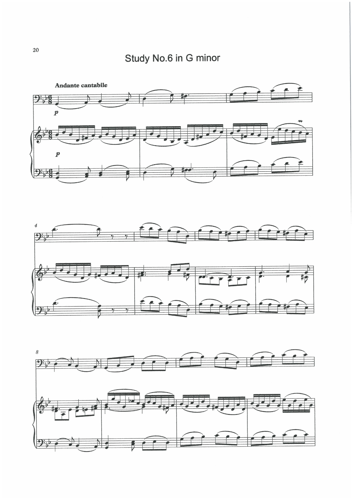 Cerny: Bohemian Bass Clef Studies Book 1 for double bass and piano (ed. Heyes)