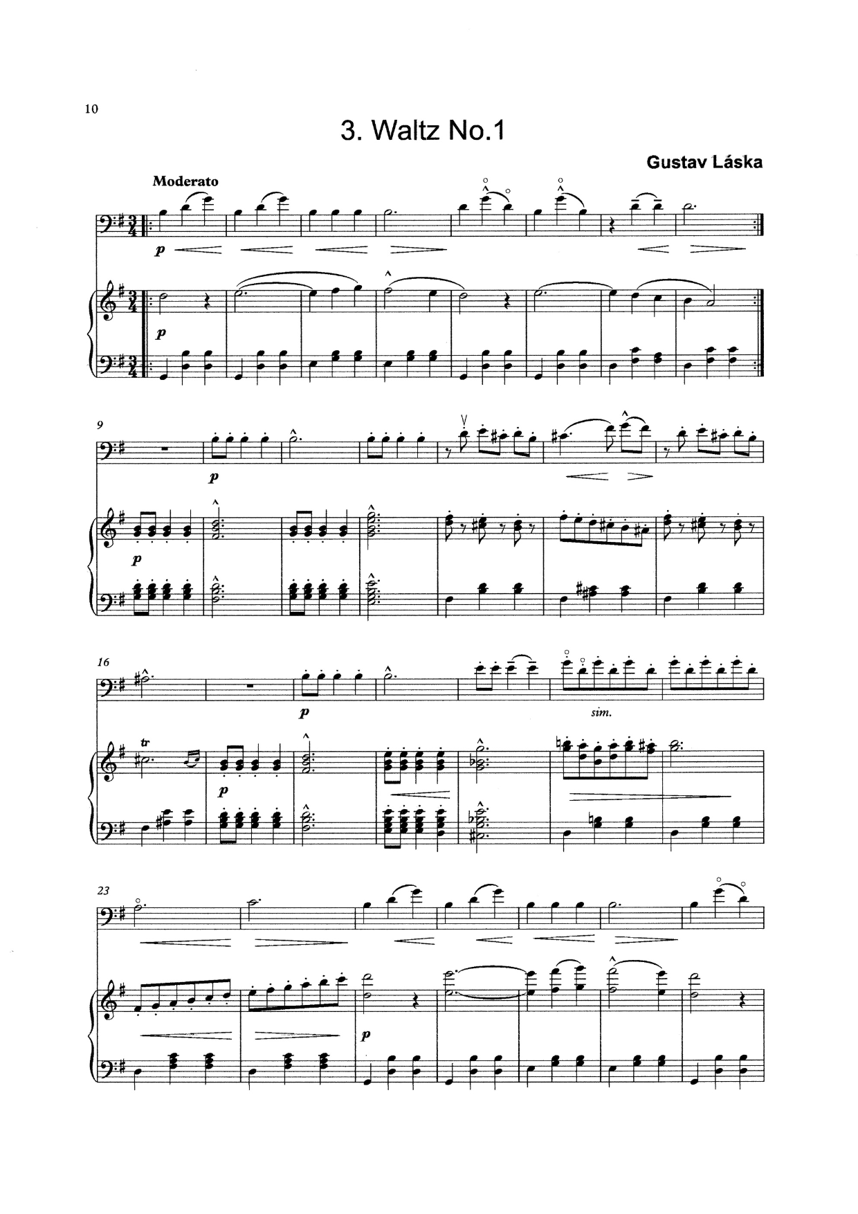 The Complete Bass Clef Solos for double bass & piano (ed. David Heyes)