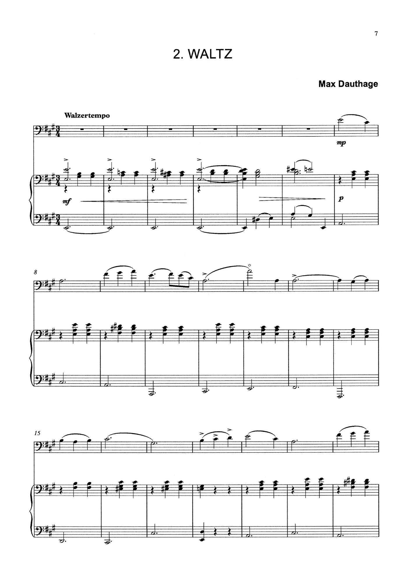 Bass Clef Solos Book 5: 10 Pieces for double bass & piano (edited by David Heyes)