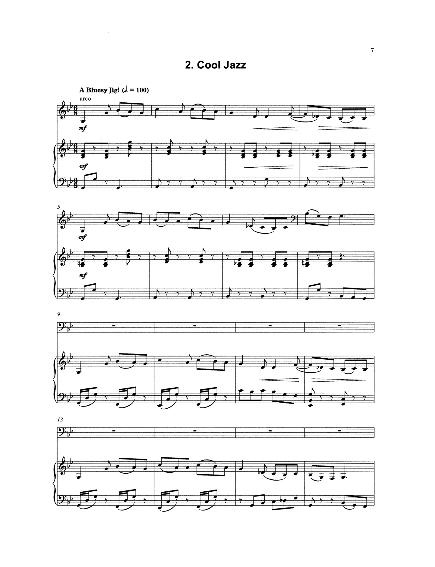 Tony Osborne: Moving On Again! for double bass & piano