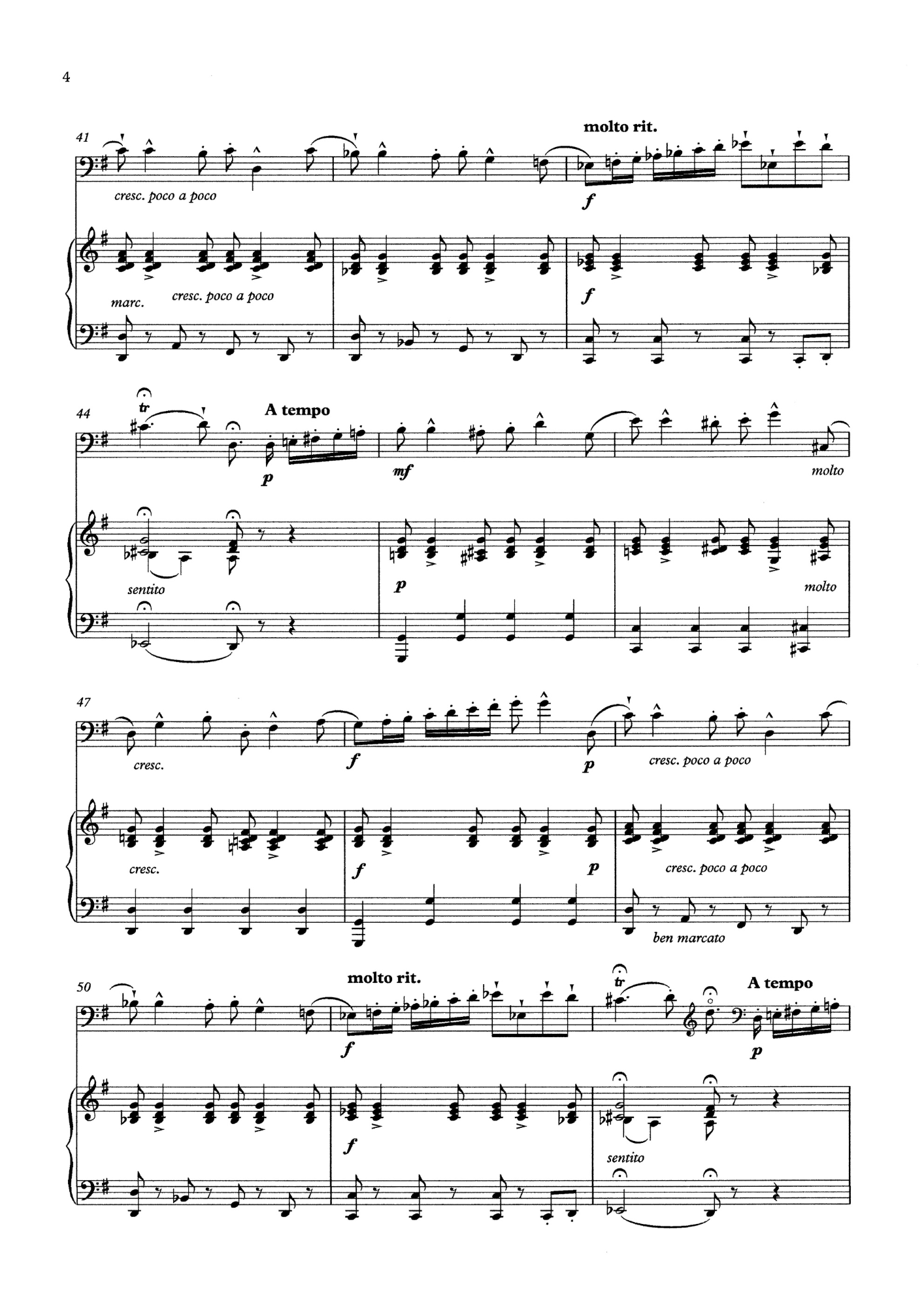 Achille Gouffé: Sicilienne Op.11 for double bass & piano (ed. Heyes)