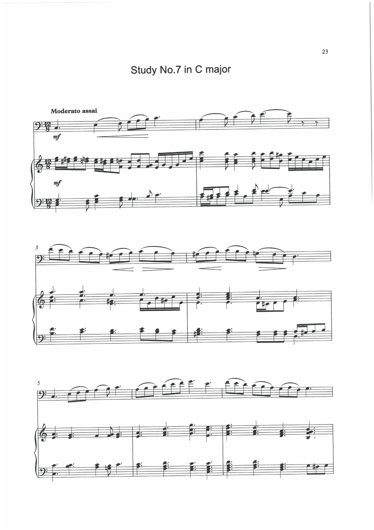 Cerny: Bohemian Bass Clef Studies Book 1 for double bass and piano (ed. Heyes)