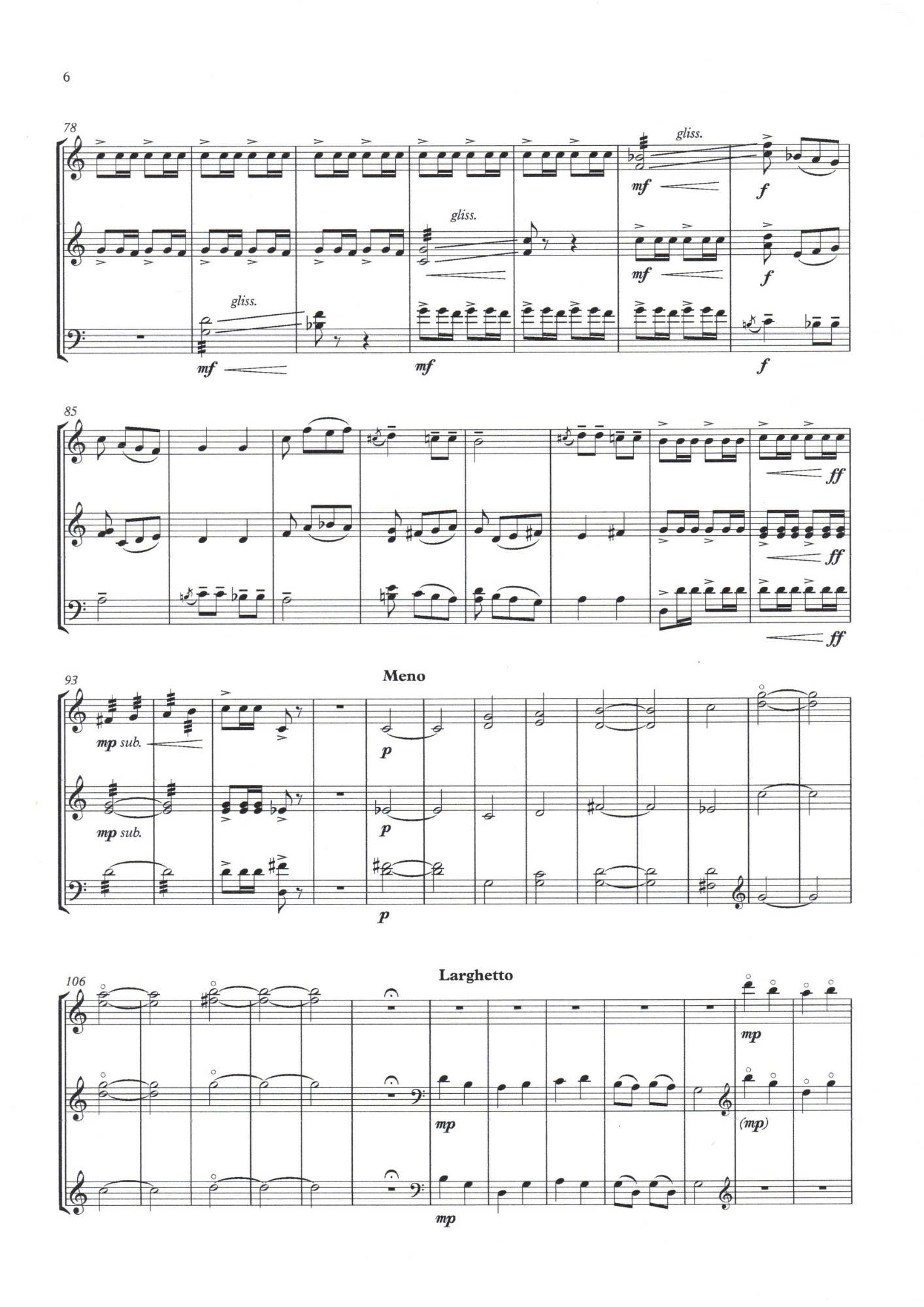 Senad Gacevic: Garland from Dalmatia for double bass trio