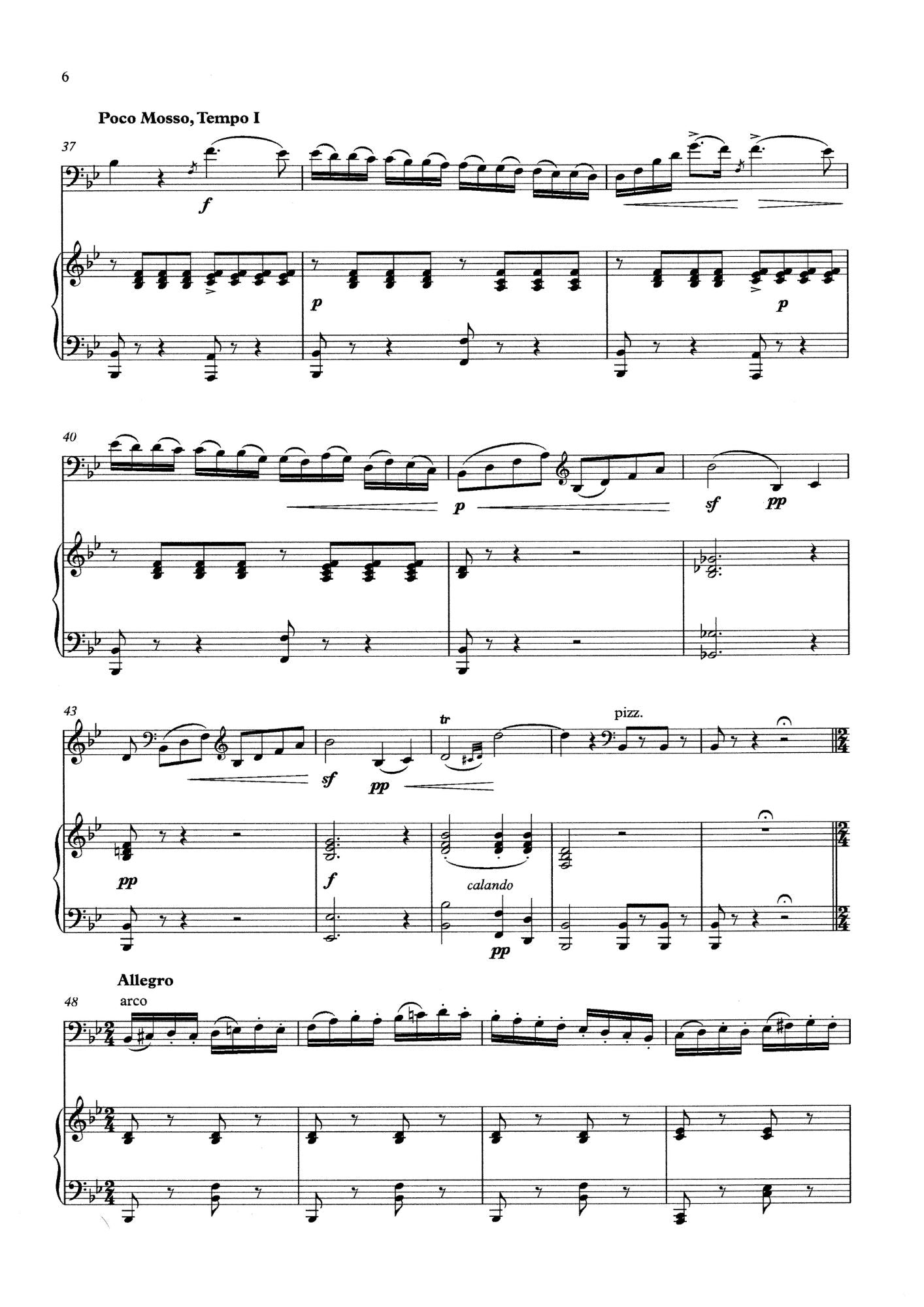 Annibale Mengoli & Luigi Savi: Gran Studio per Contrabbasso di Concerto for double bass & piano