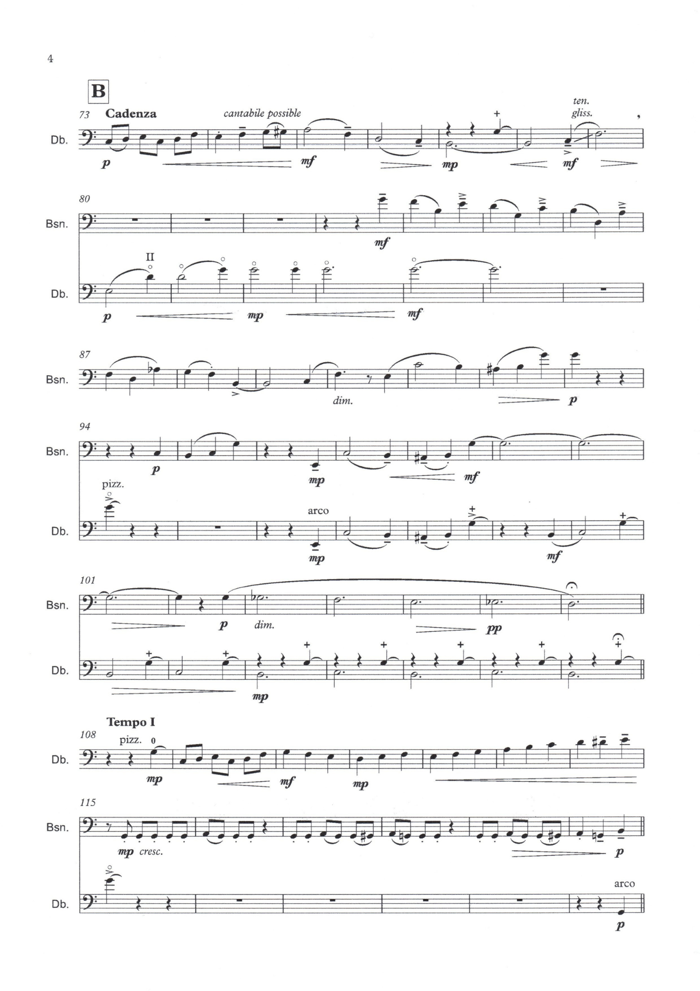 Teppo Hauta-aho: Duo for bassoon & double bass