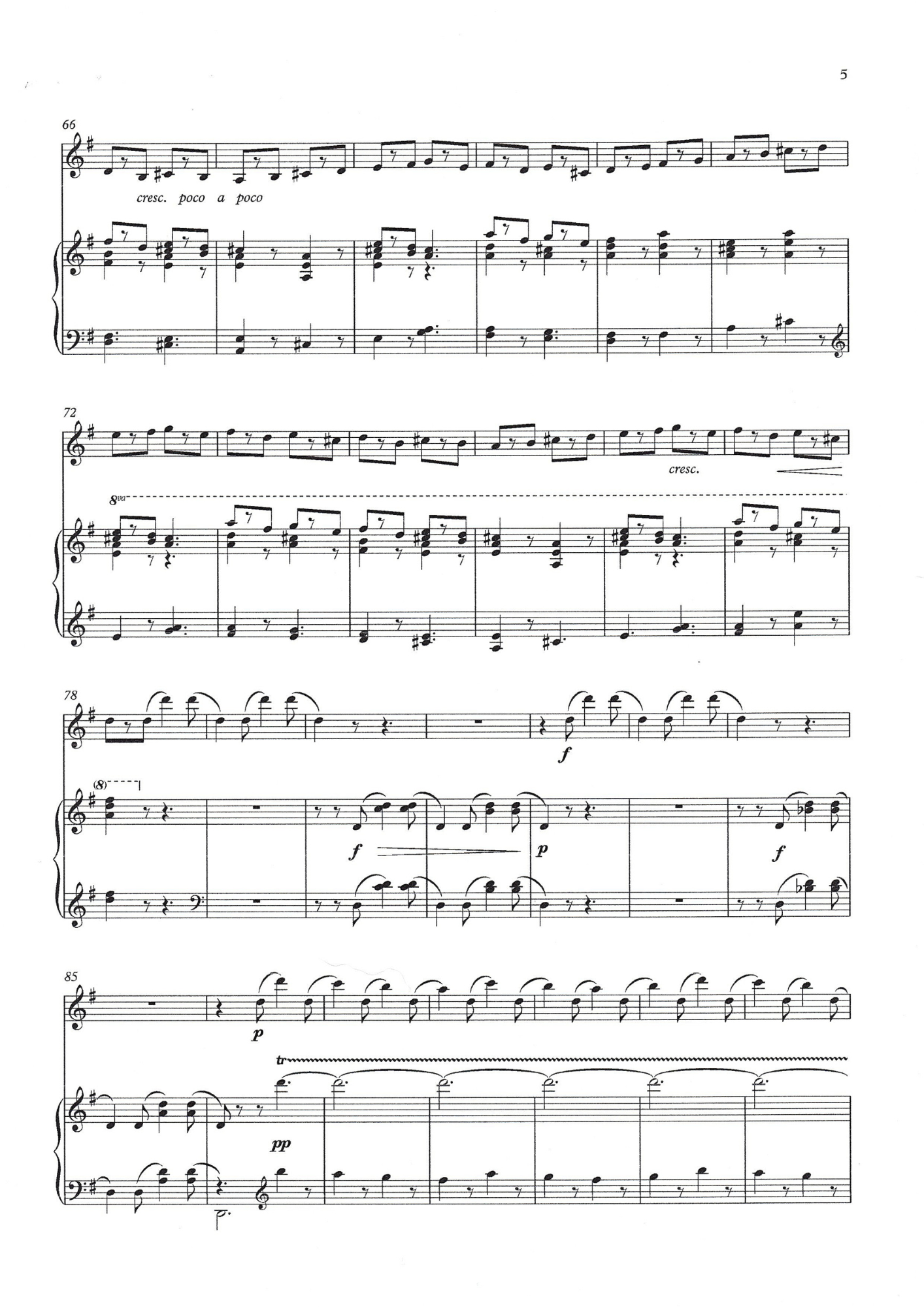 Édouard Nanny: Tarantella for double bass & piano (ed. David Heyes)