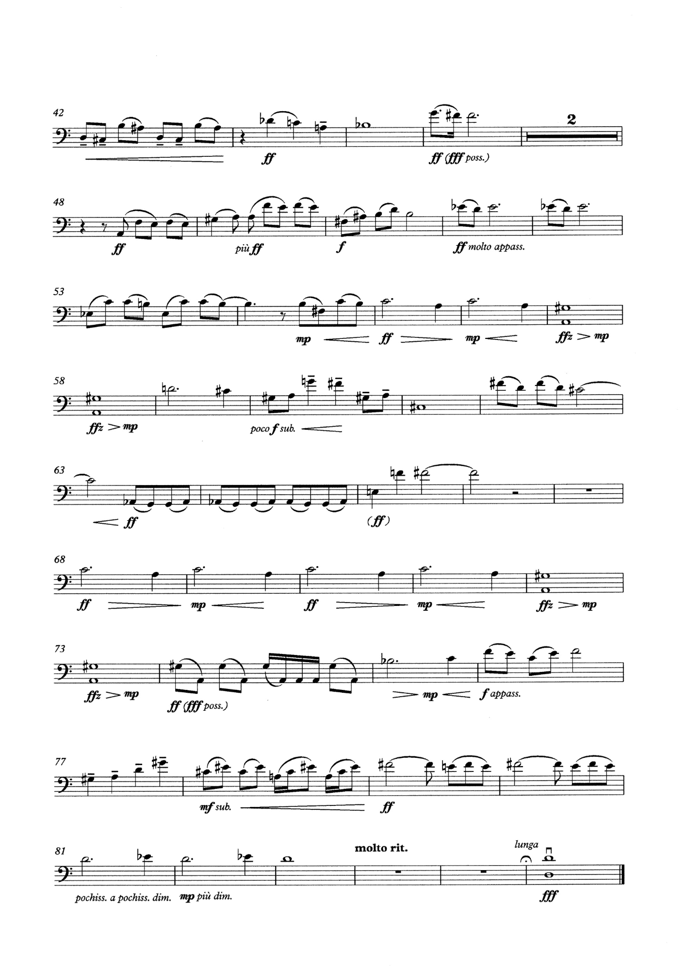 P. Kellach Waddle: Were You Listening for the Loneliness in the Vampire's Heartbeat? - Impression for 2 double basses