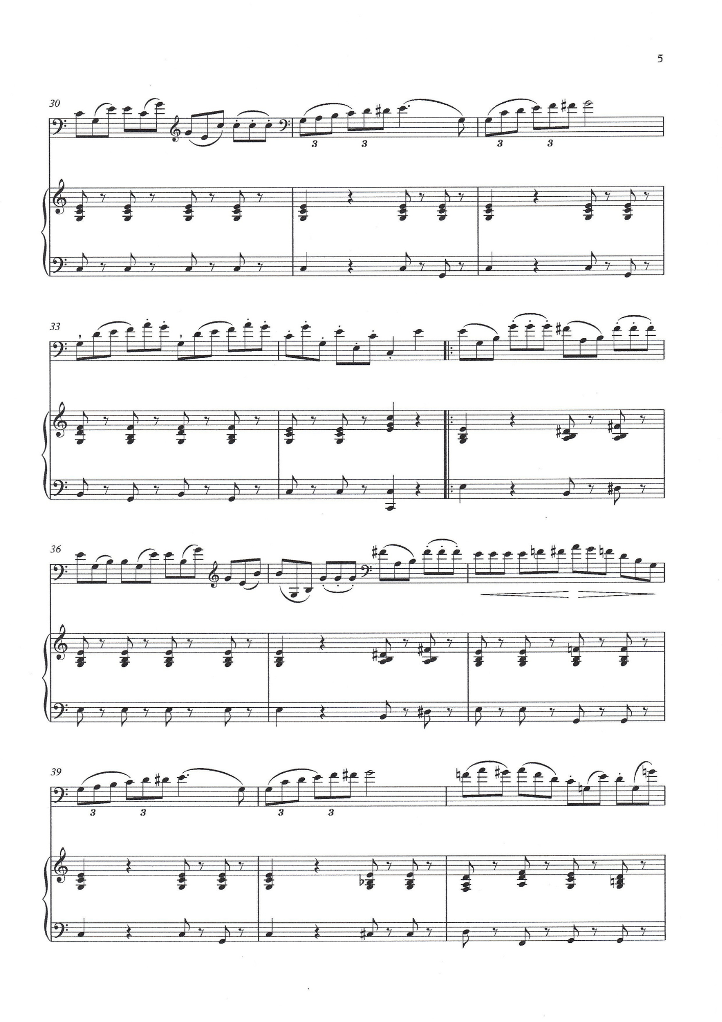 Charles Dancla: Air Varie on a theme of Mercadante for double bass & piano (arr. David Heyes)