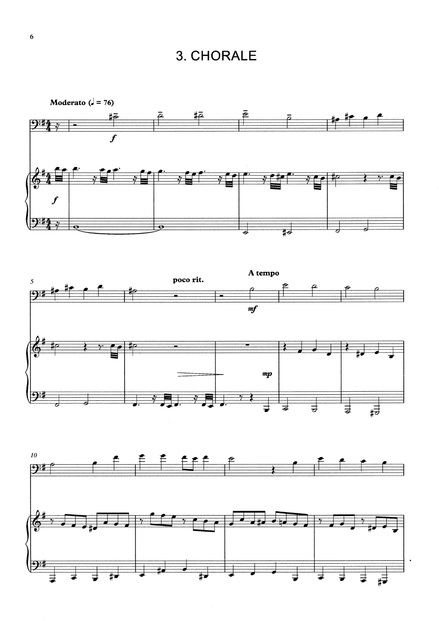 Humphrey Clucas: Song & Dance: Five Miniatures for double bass & piano