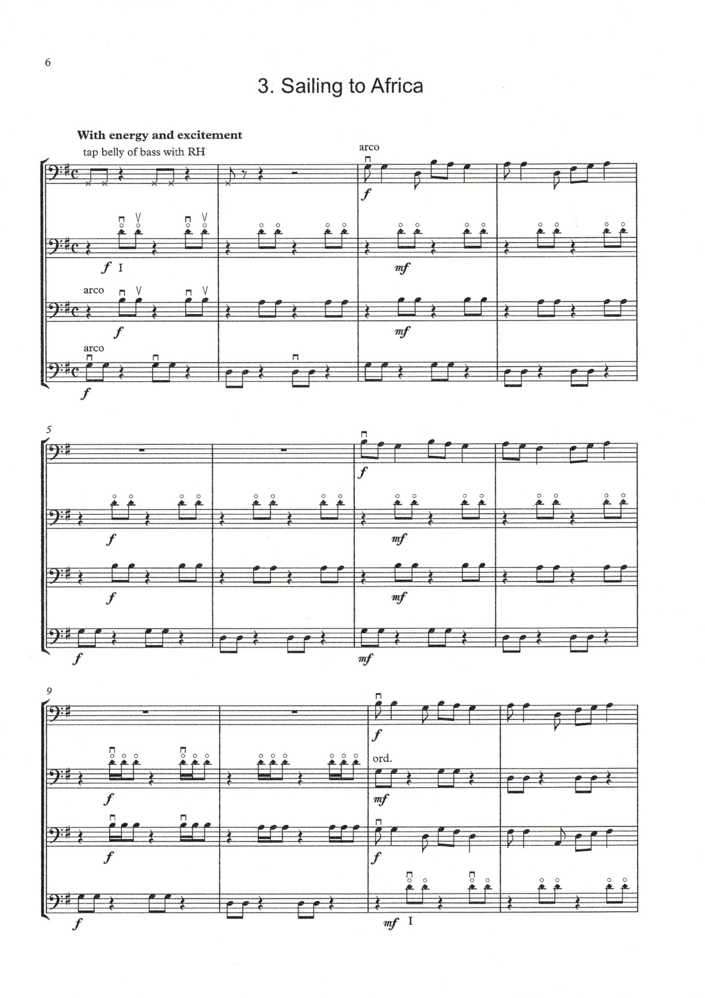 David Heyes: The Adventures of Doctor Dolittle, A Magical Musical Adventure for beginner double bass quartet