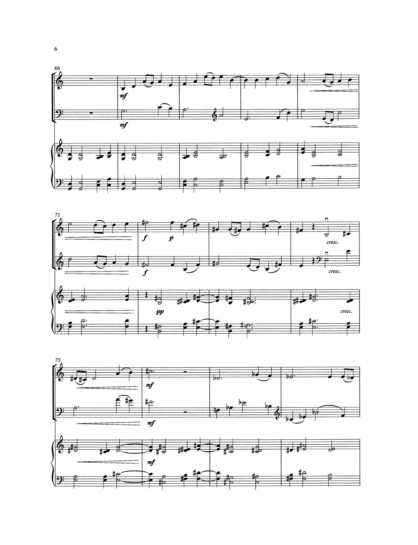 Judith Bailey: Divertimento Op. 92 for 2 double basses & piano