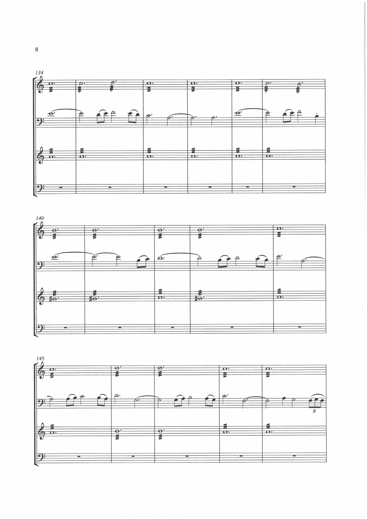 Simón García: Spanish Sounds for an American Friend for double bass quartet