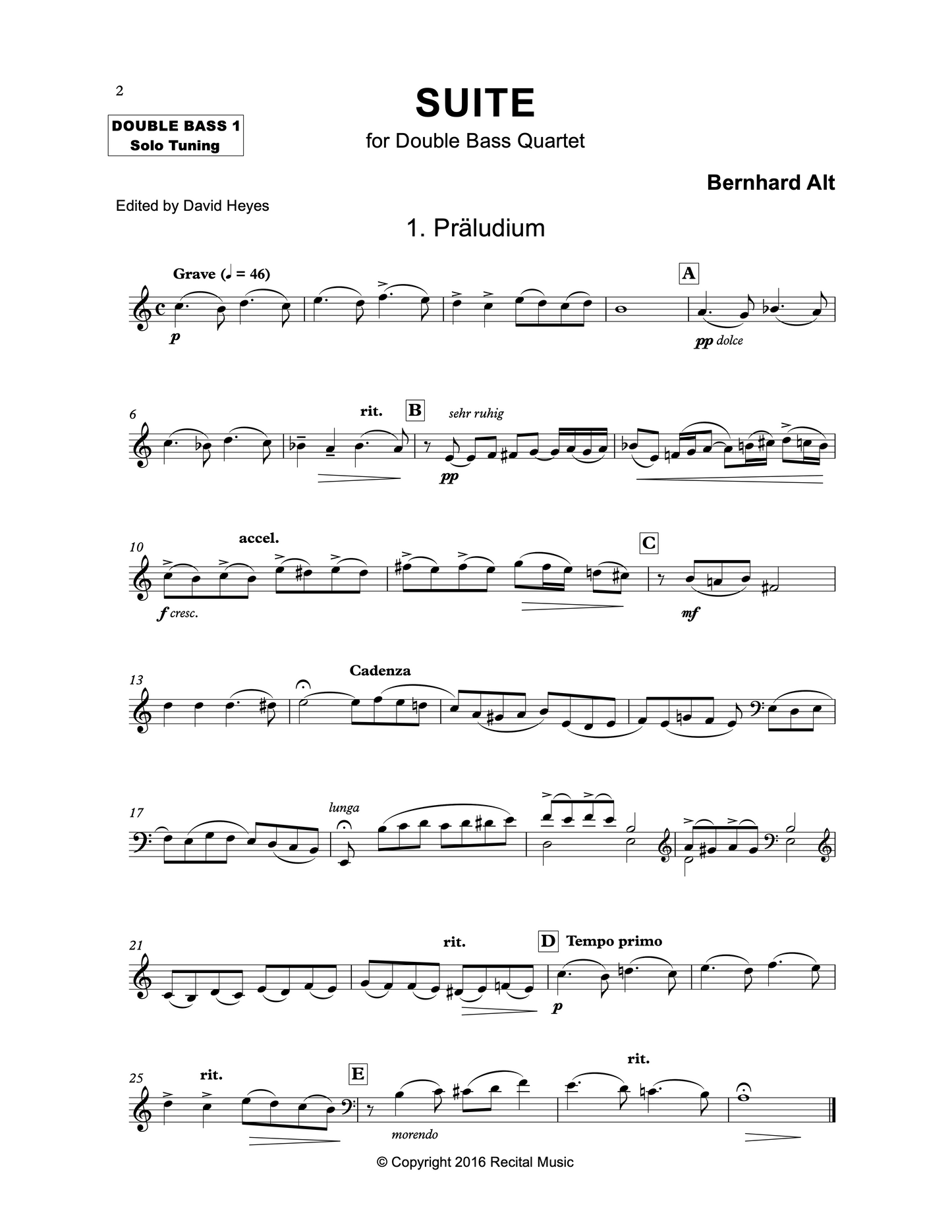 Heritage Bass Quartet Bundle
