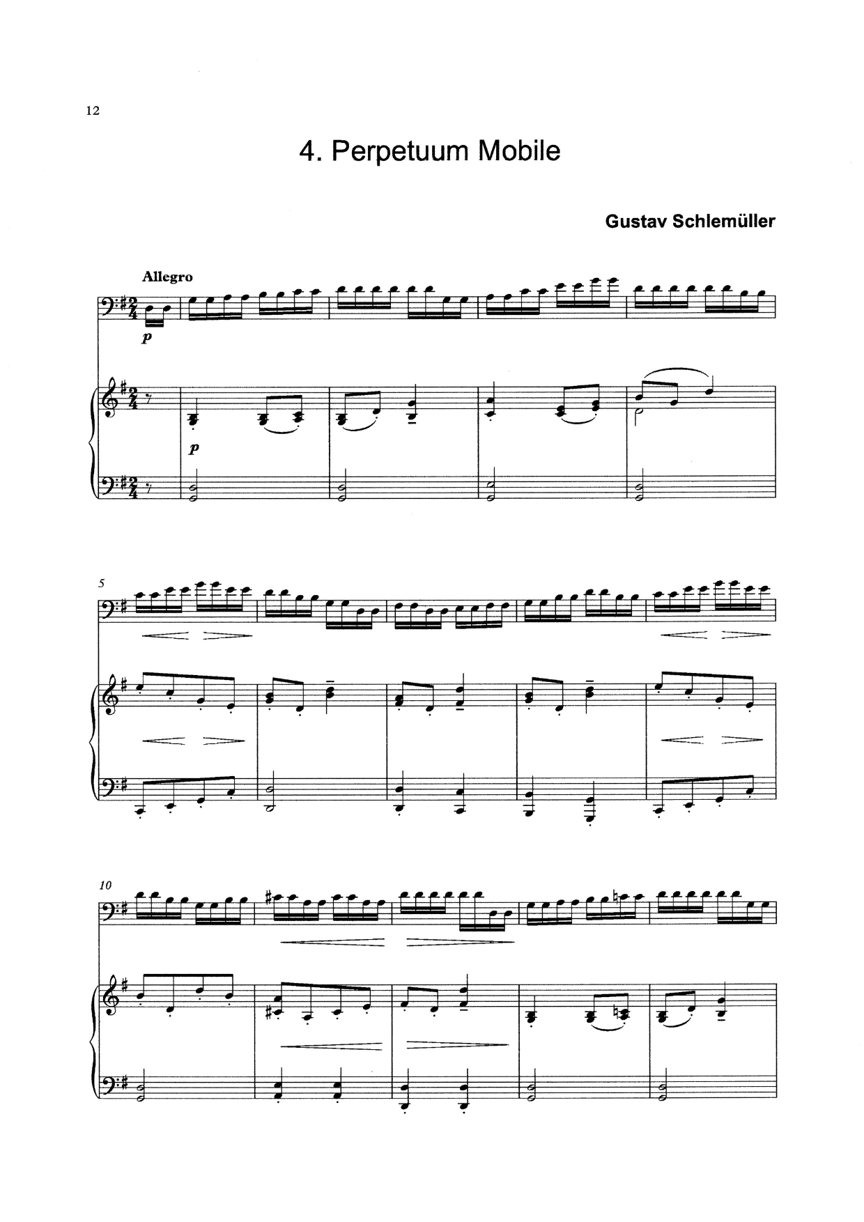 Bass Clef Solos Book 4: 10 pieces for double bass & piano (edited by David Heyes)