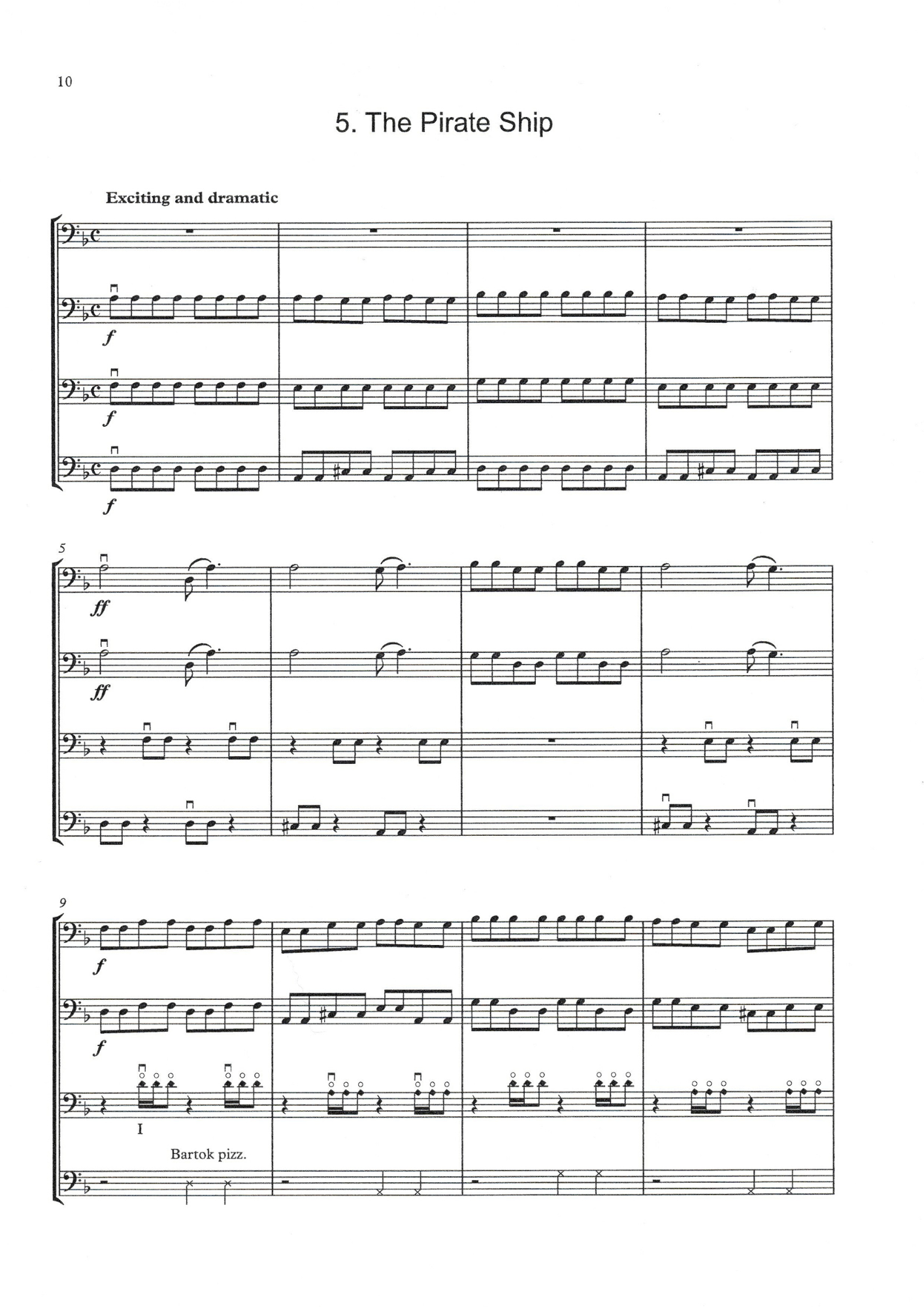 David Heyes: The Adventures of Doctor Dolittle, A Magical Musical Adventure for beginner double bass quartet