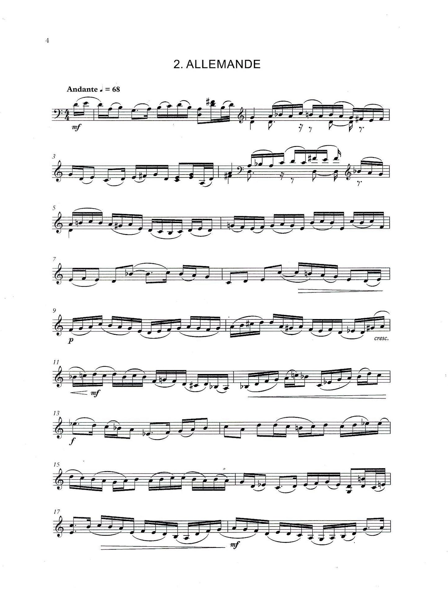Armand Russell: Celebrations Book 10 for unaccompanied double bass