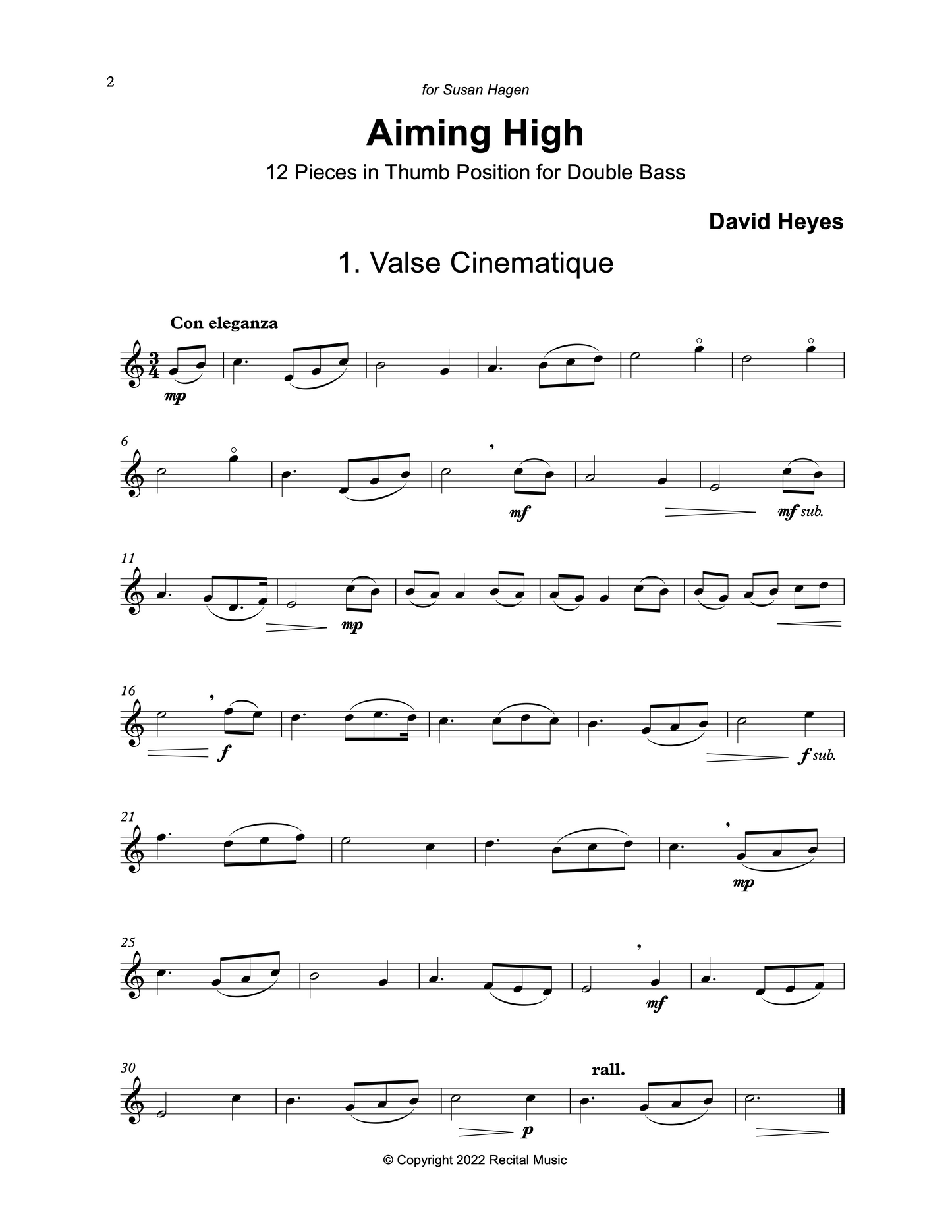 Recital Music Technique Collection
