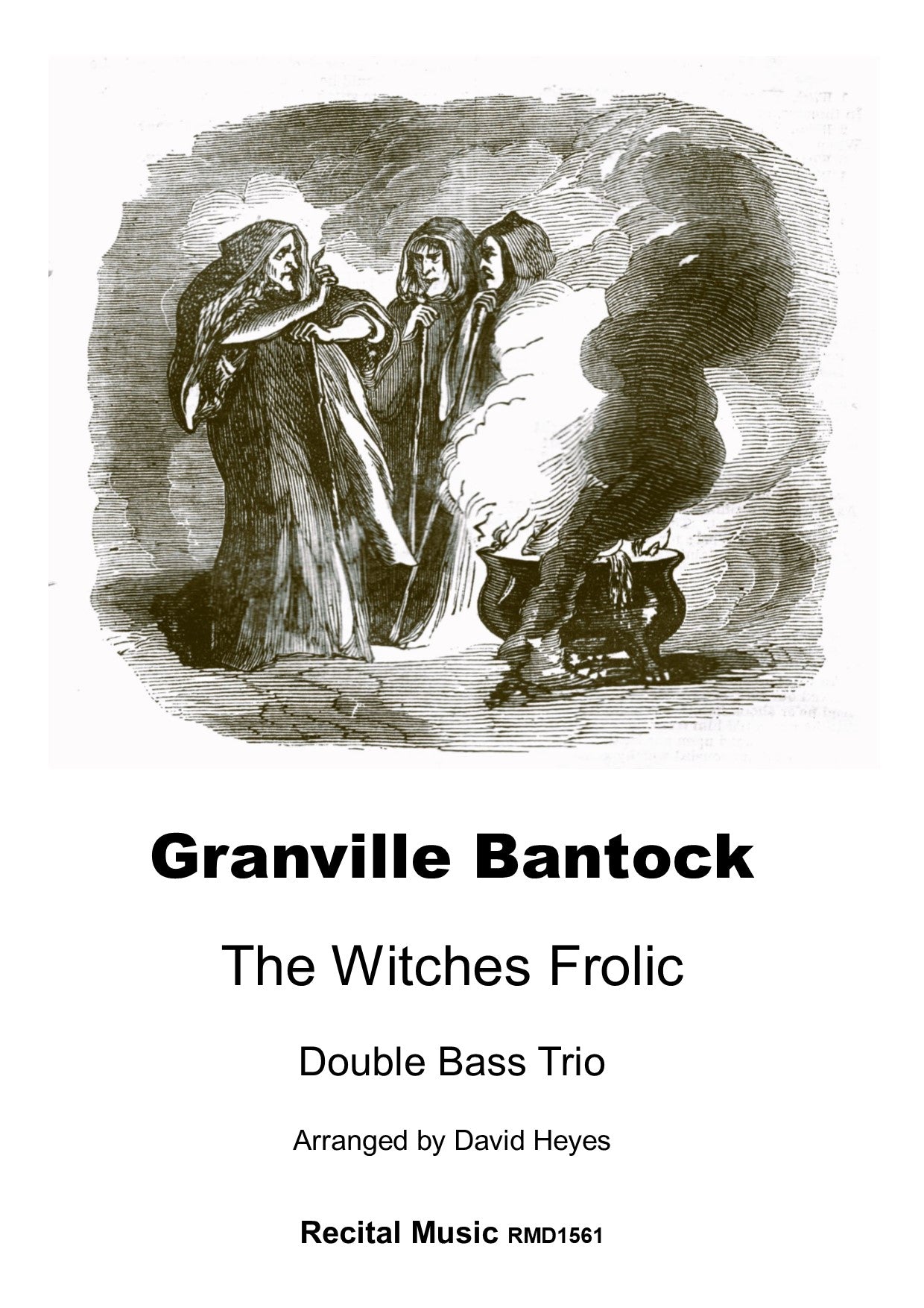 Granville Bantock: The Witches Frolic for double bass trio