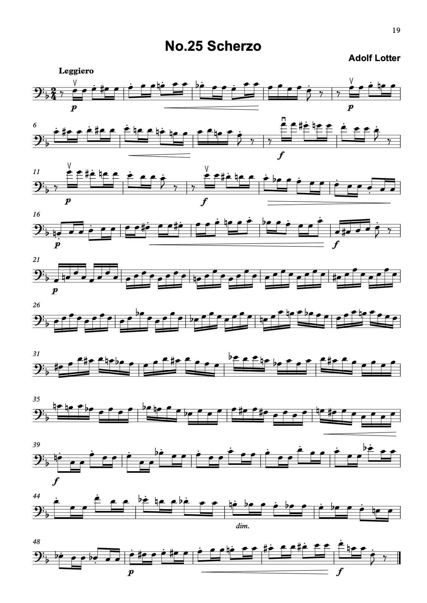 Bass Clef Studies Book 1 - 100 Studies in Major Keys for Double Bass (ed. Heyes)