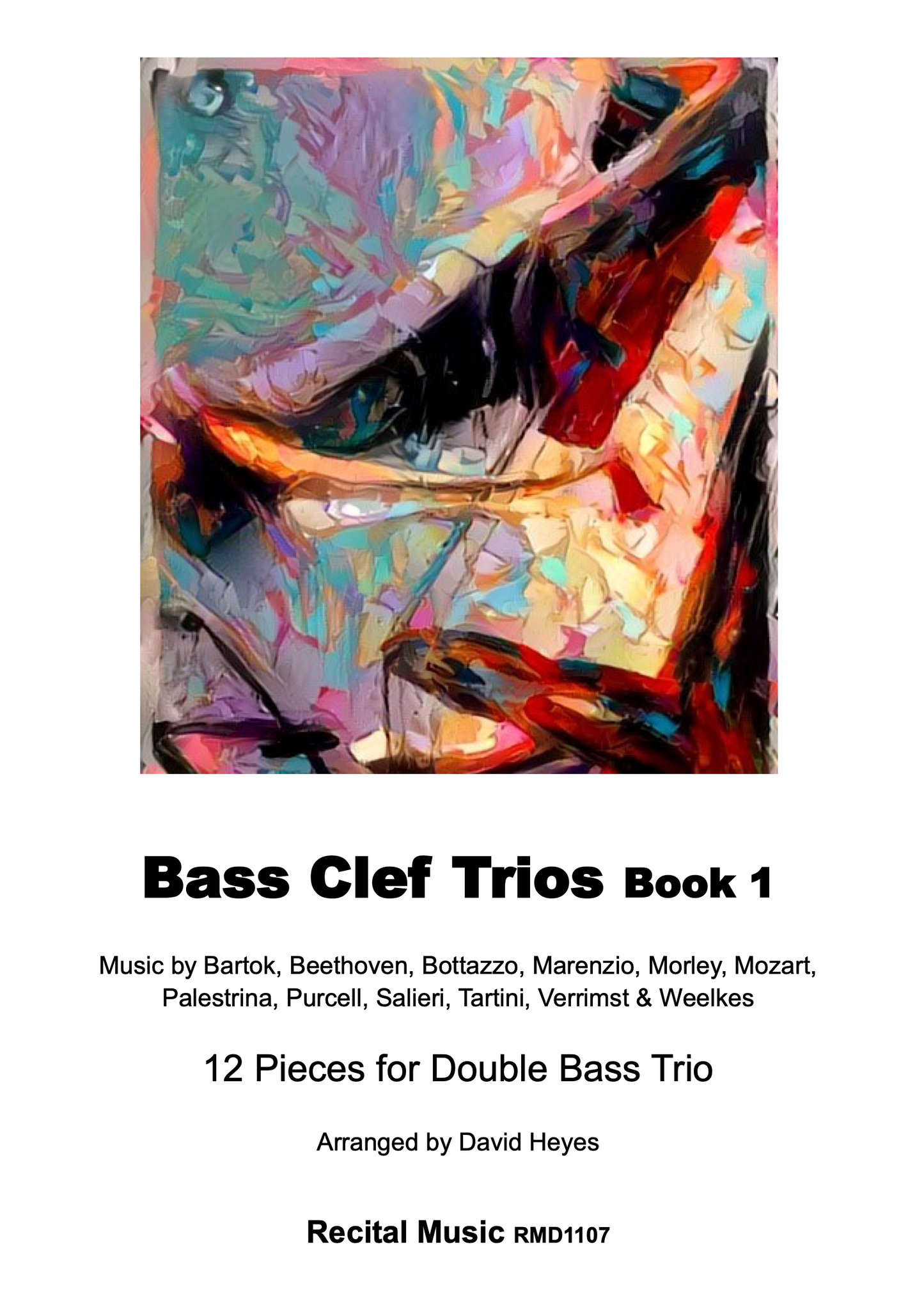 Bass Clef Trios Book 1 for 3 double basses (arranged by David Heyes)