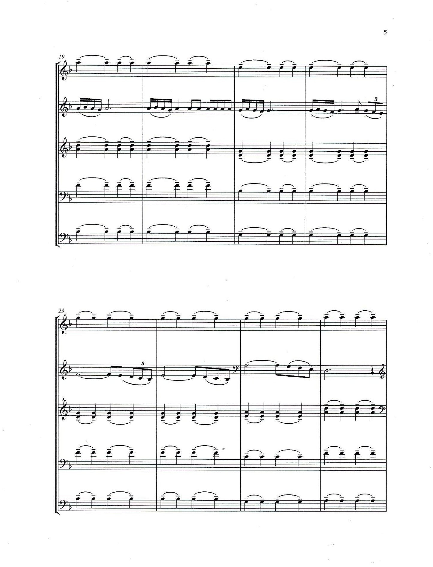 Bass Quintets Book 1 for double bass quintet (arr. David Heyes)