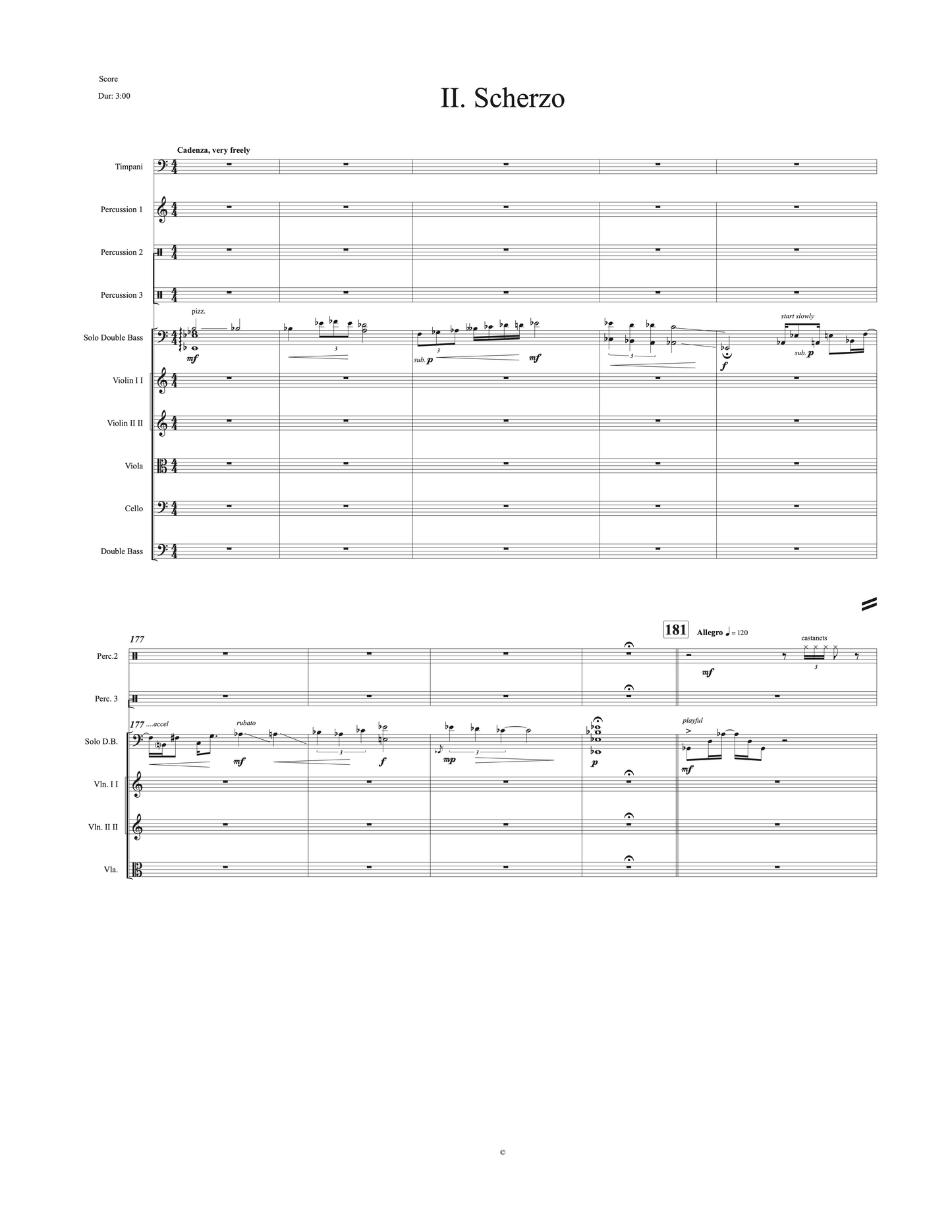 Sarah Bassingthwaighte: Concerto for Double Bass and Orchestra