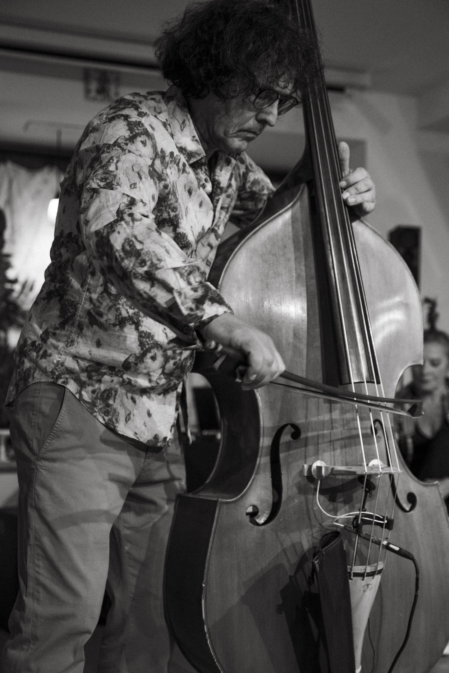 Benoit Cancoin: Sur la Rivière for solo double bass