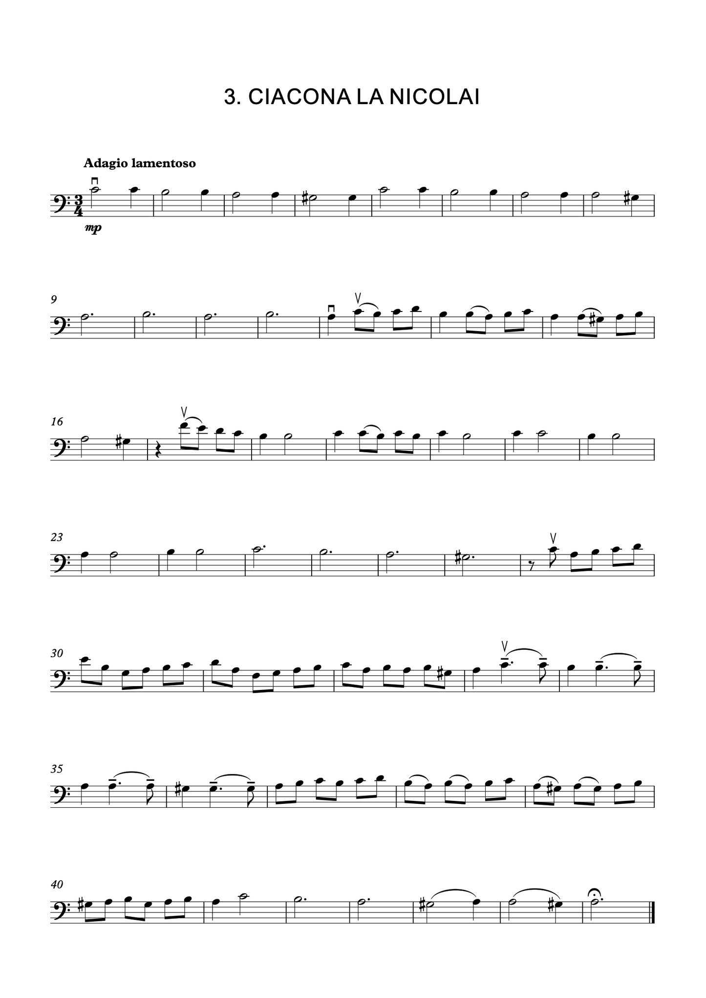 Michal Bylina: Suite in the Olden Style No.1 for double bass trio