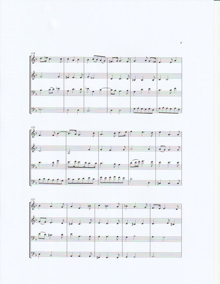 Purcell: Chaconne in D minor for double bass quartet (arr. David Heyes)