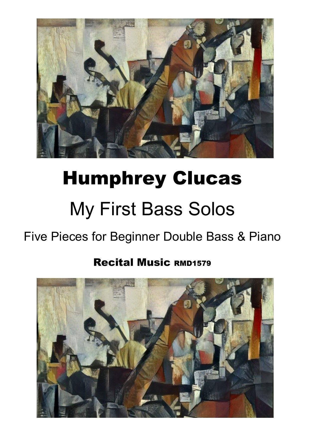Humphrey Clucas: My First Bass Solos - Five Pieces for Beginner Double Bass & Piano