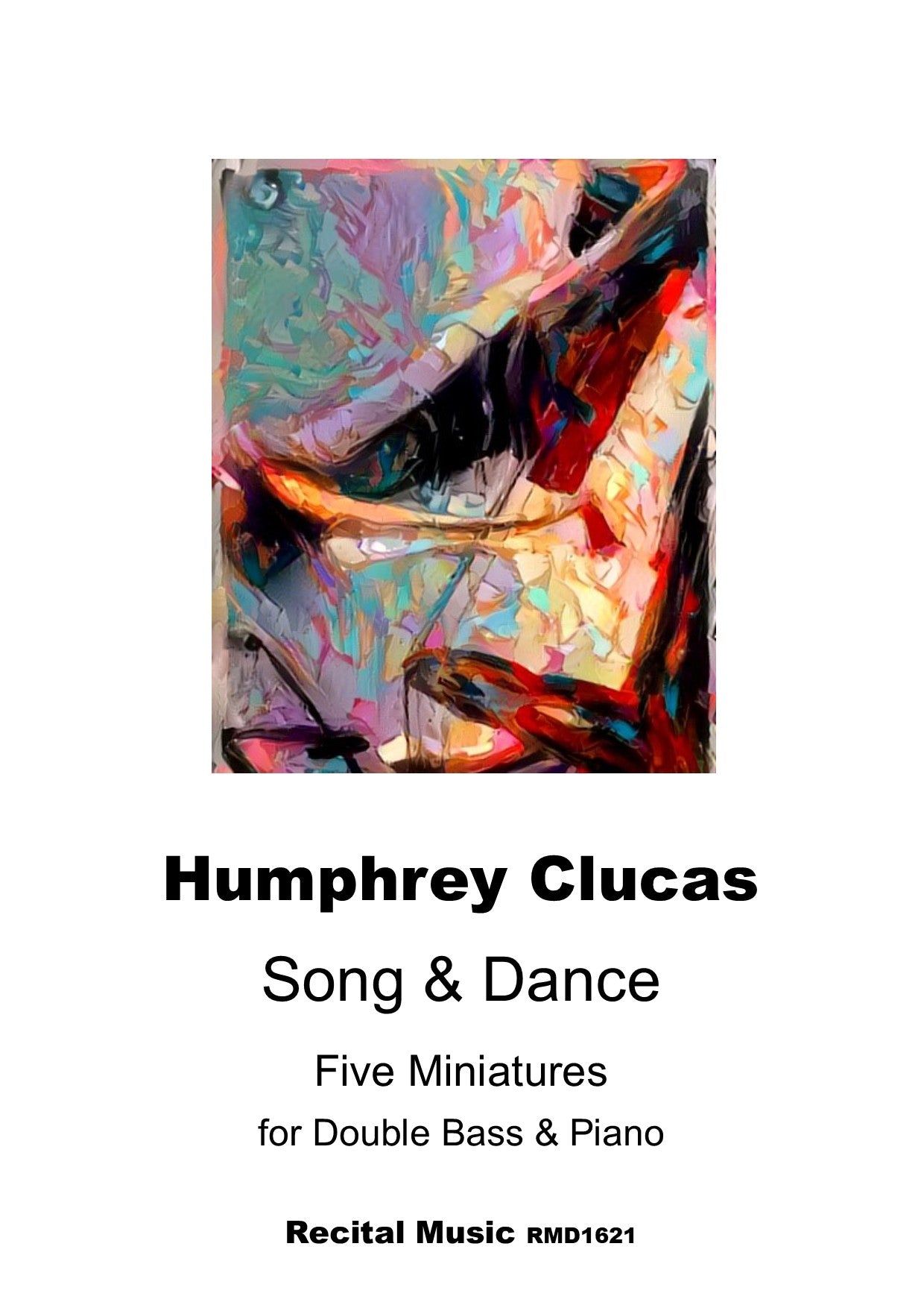 Humphrey Clucas: Song & Dance: Five Miniatures for double bass & piano