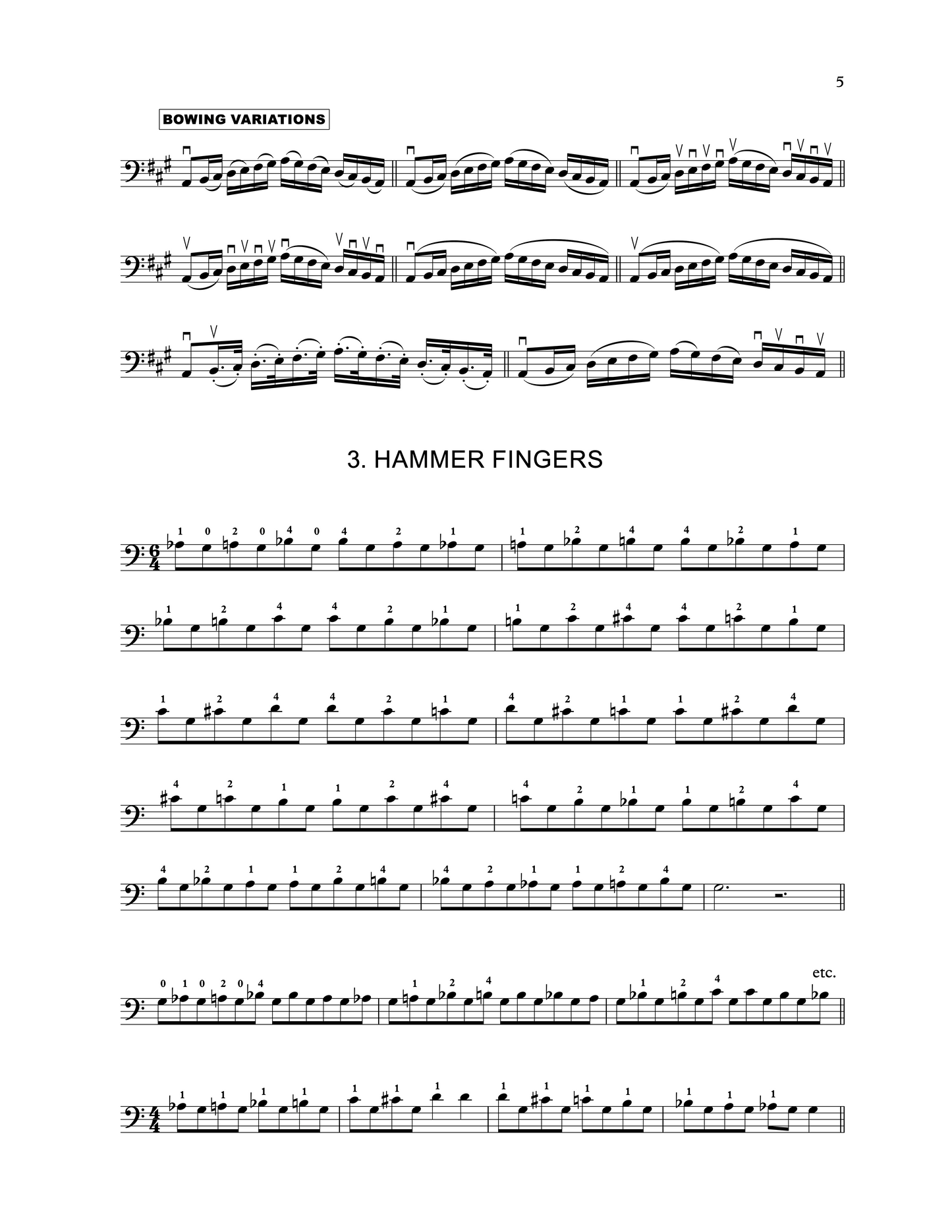 Recital Music Technique Collection
