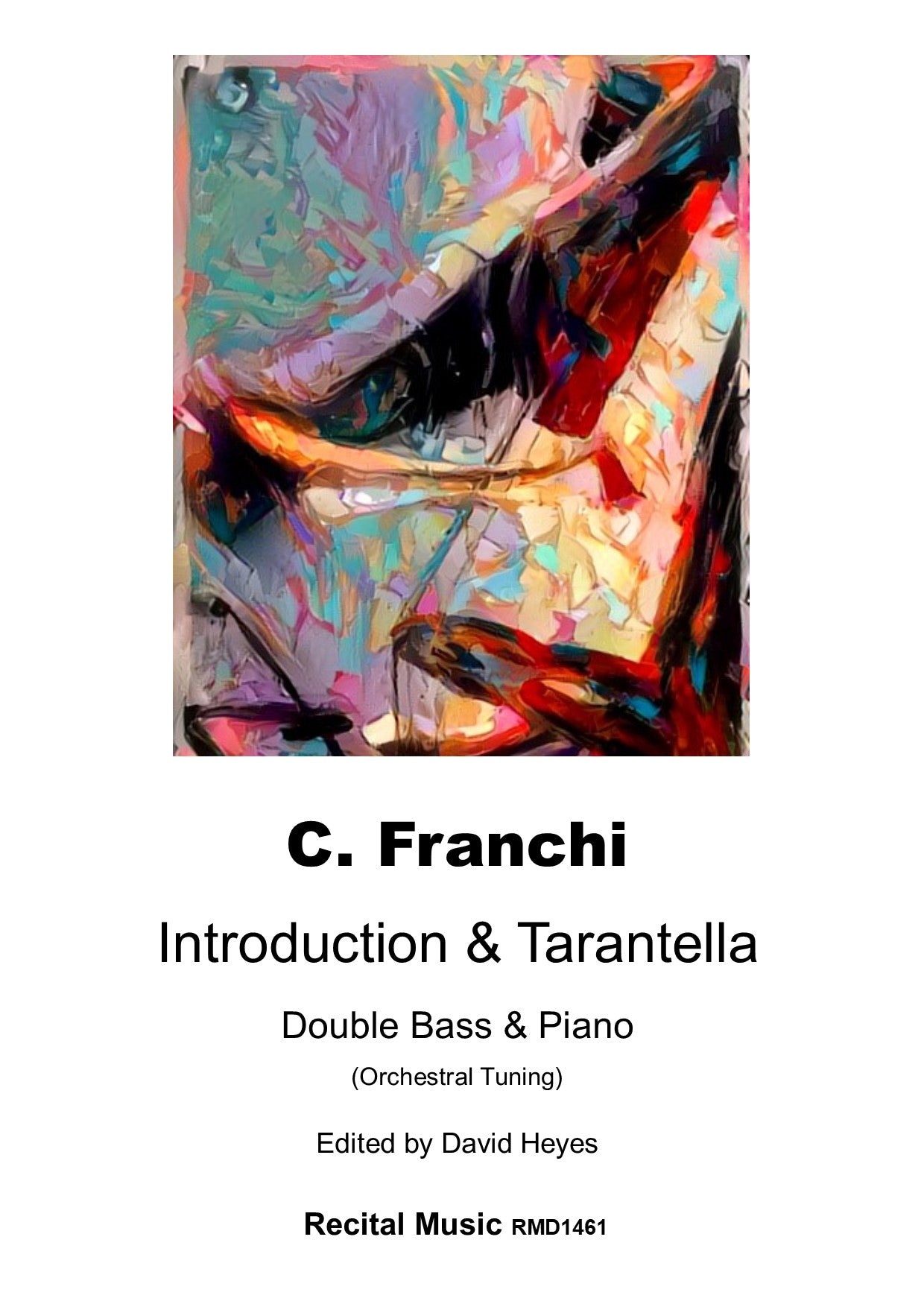 C. Franchi: Introduction & Tarantella for double bass & piano