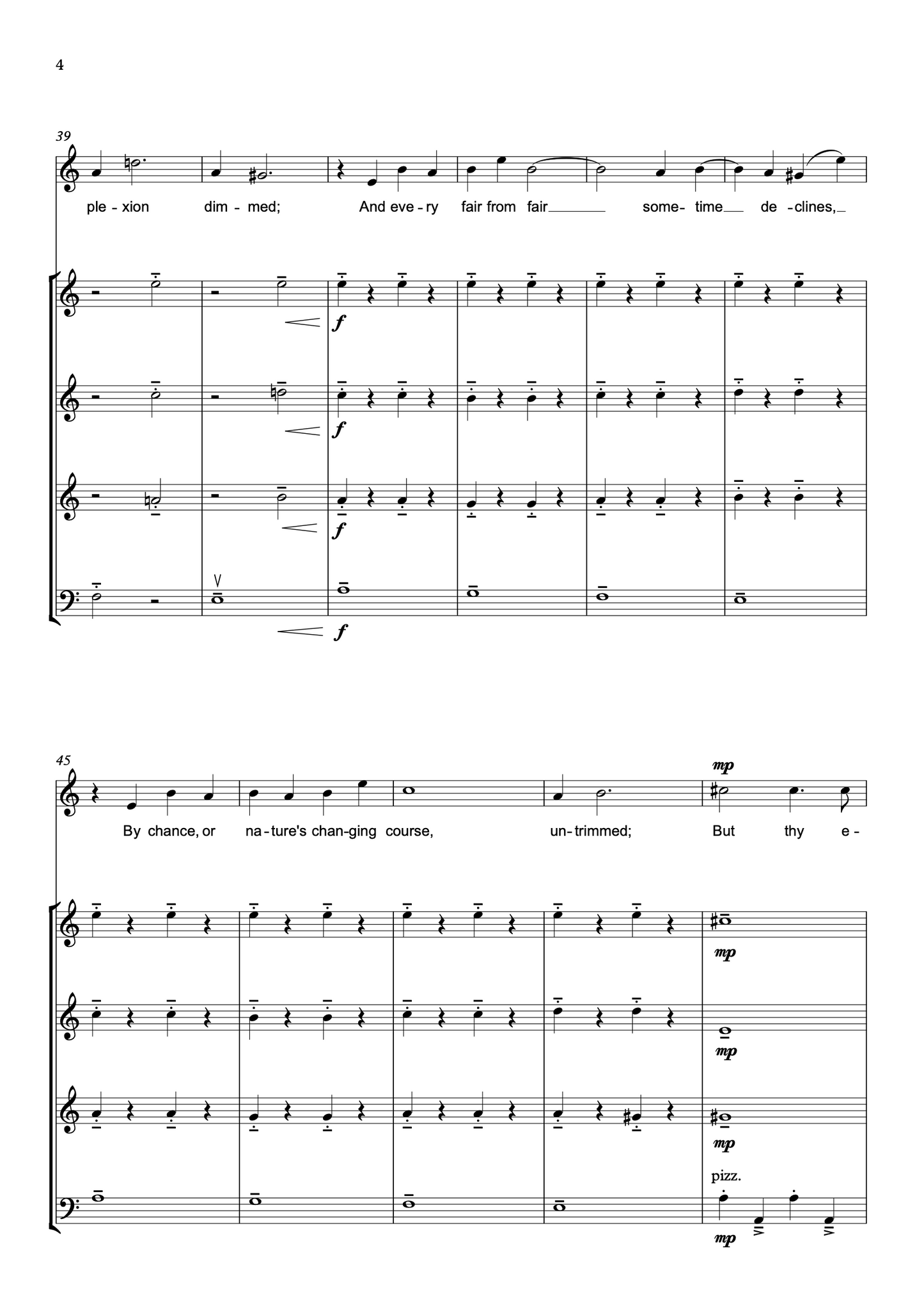 Simón García: A Summer's Day for Soprano & Double Bass Quartet