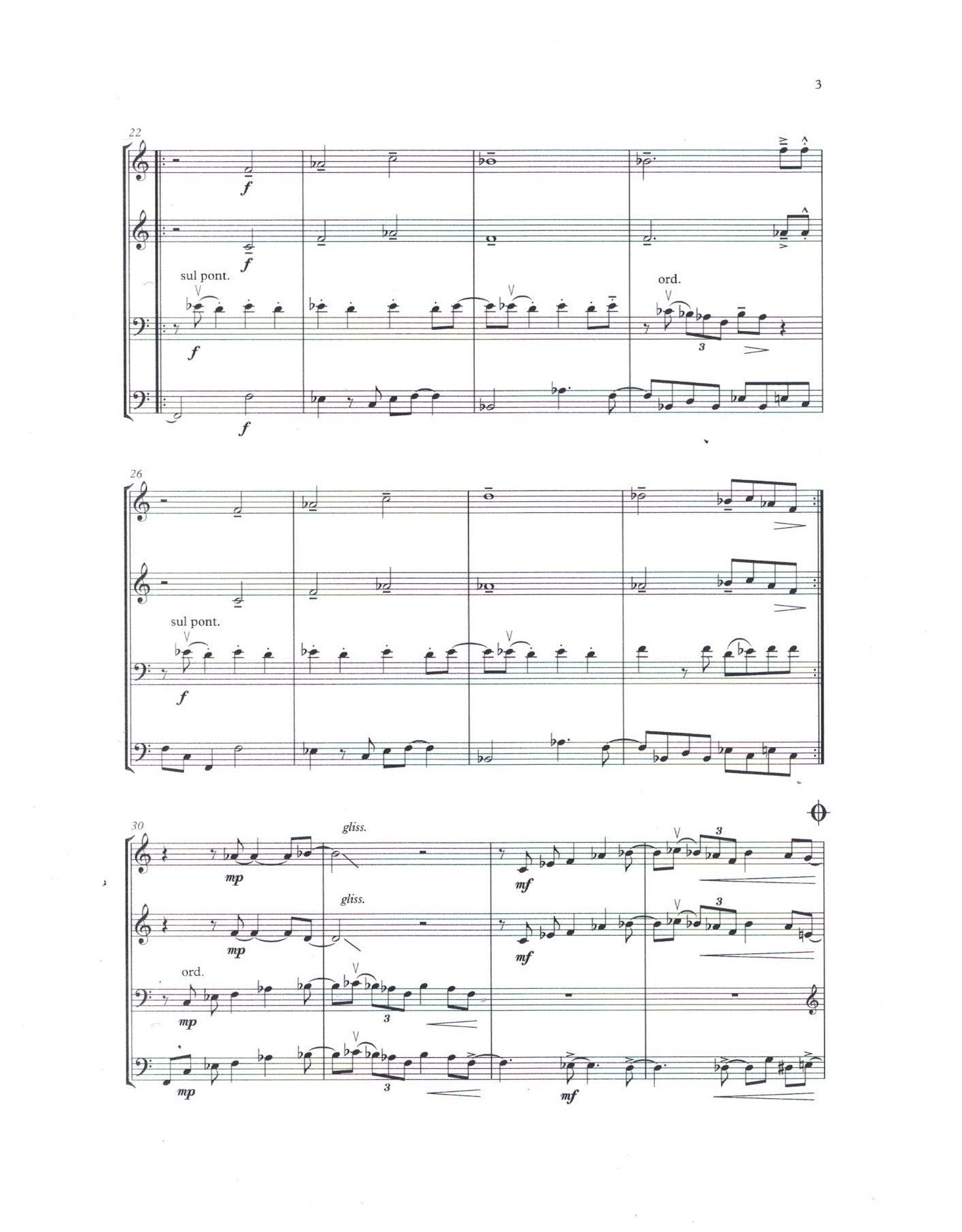 Simón García: Bad Brothers for double bass quartet