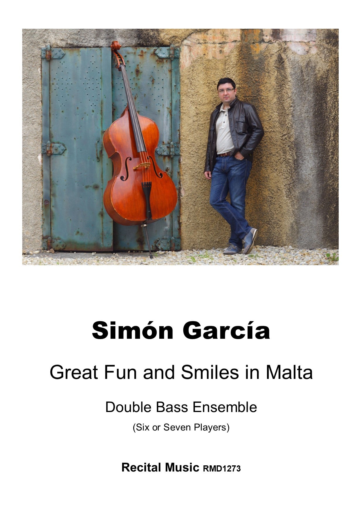 Simón García Great Fun And Smiles In Malta For 6 Or 7 Double Basses Double Bass Sheet Music 7269