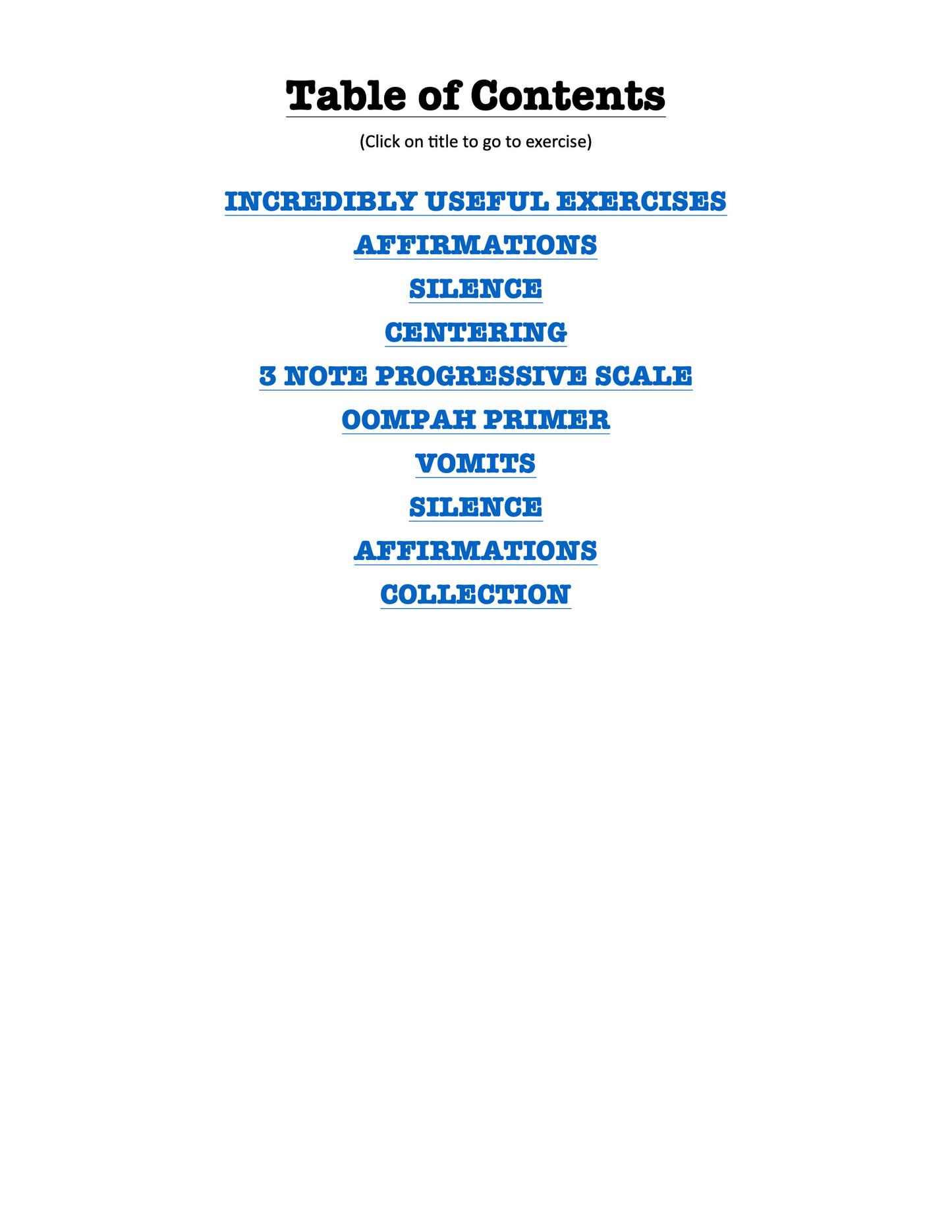 Incredibly Useful Exercises for Double Bass, Vol. 18, Primers