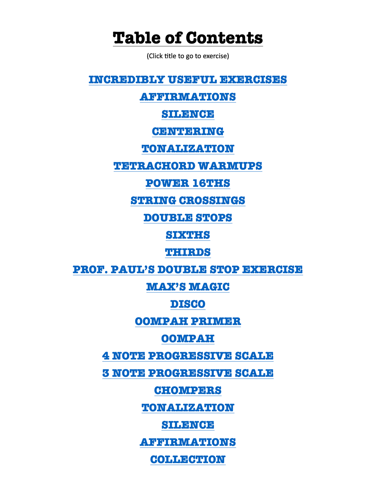 Incredibly Useful Exercises for Double Bass, Vol. 12, Power