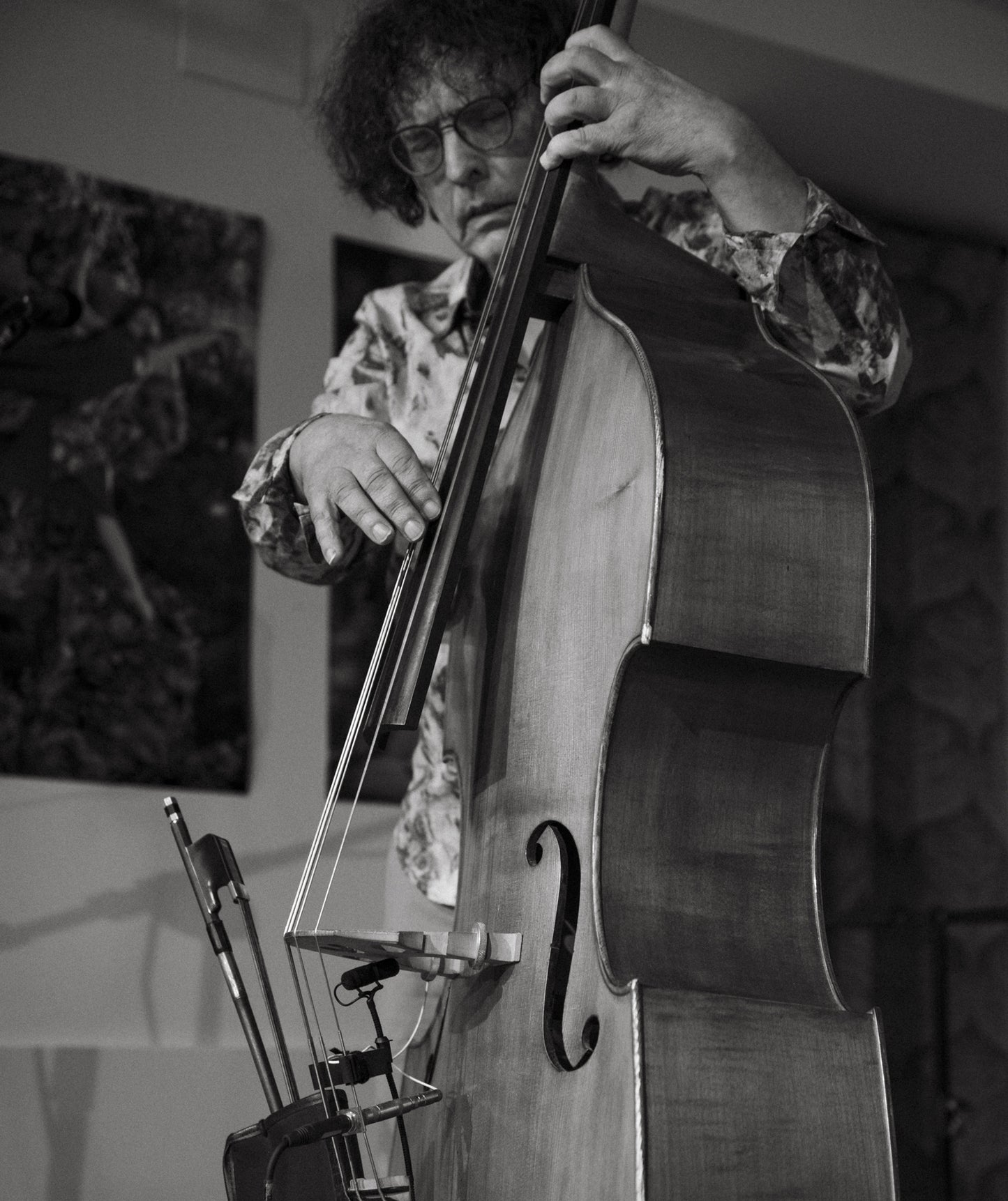 Benoit Cancoin: A Demain for solo double bass