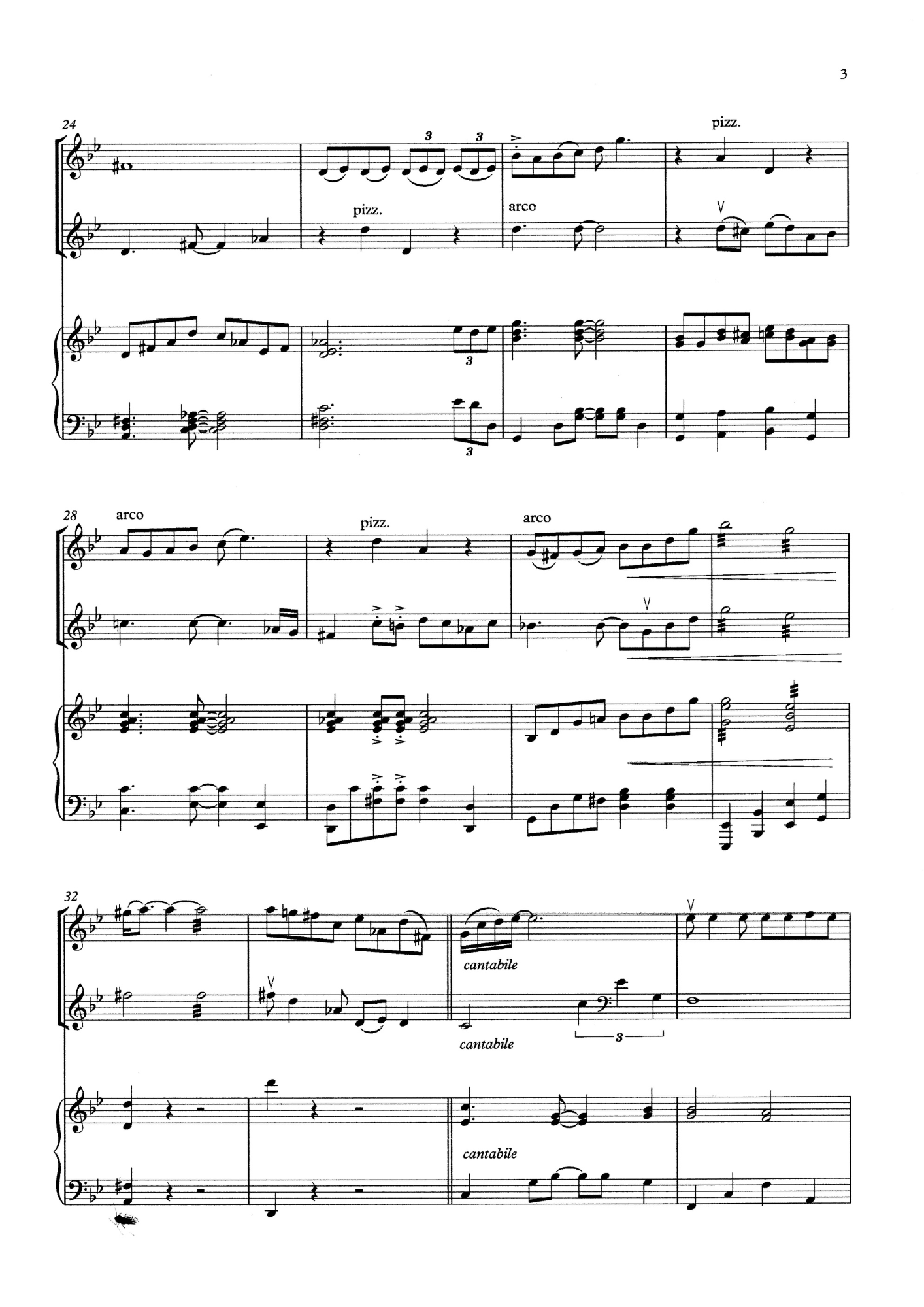 Lourdes Montgomery: Danzón No.3 La Loma del Ángel for 2 double basses & piano