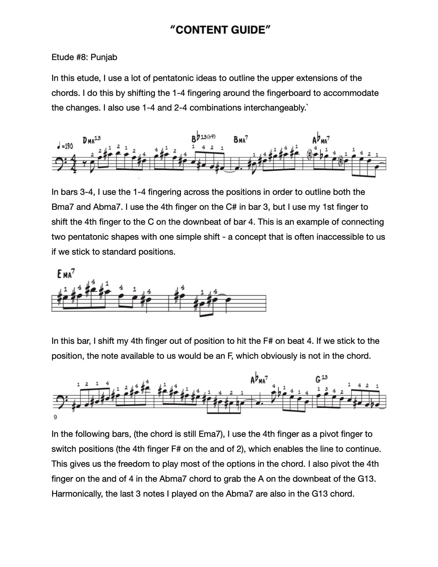 Cole Davis: "LINES" The Unleashed Upright Bass Method