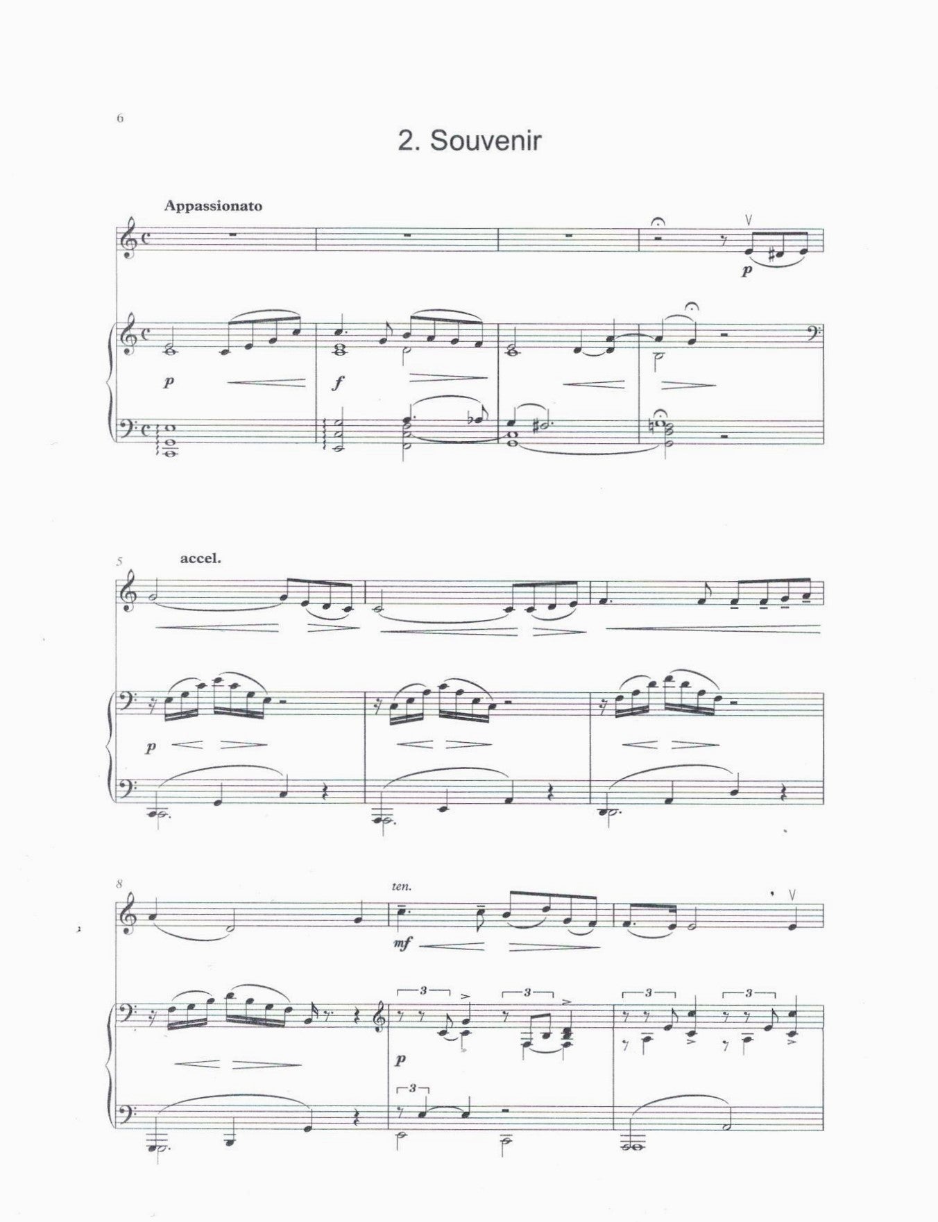 Eduard Madenski: Two Mininatures for double bass & piano