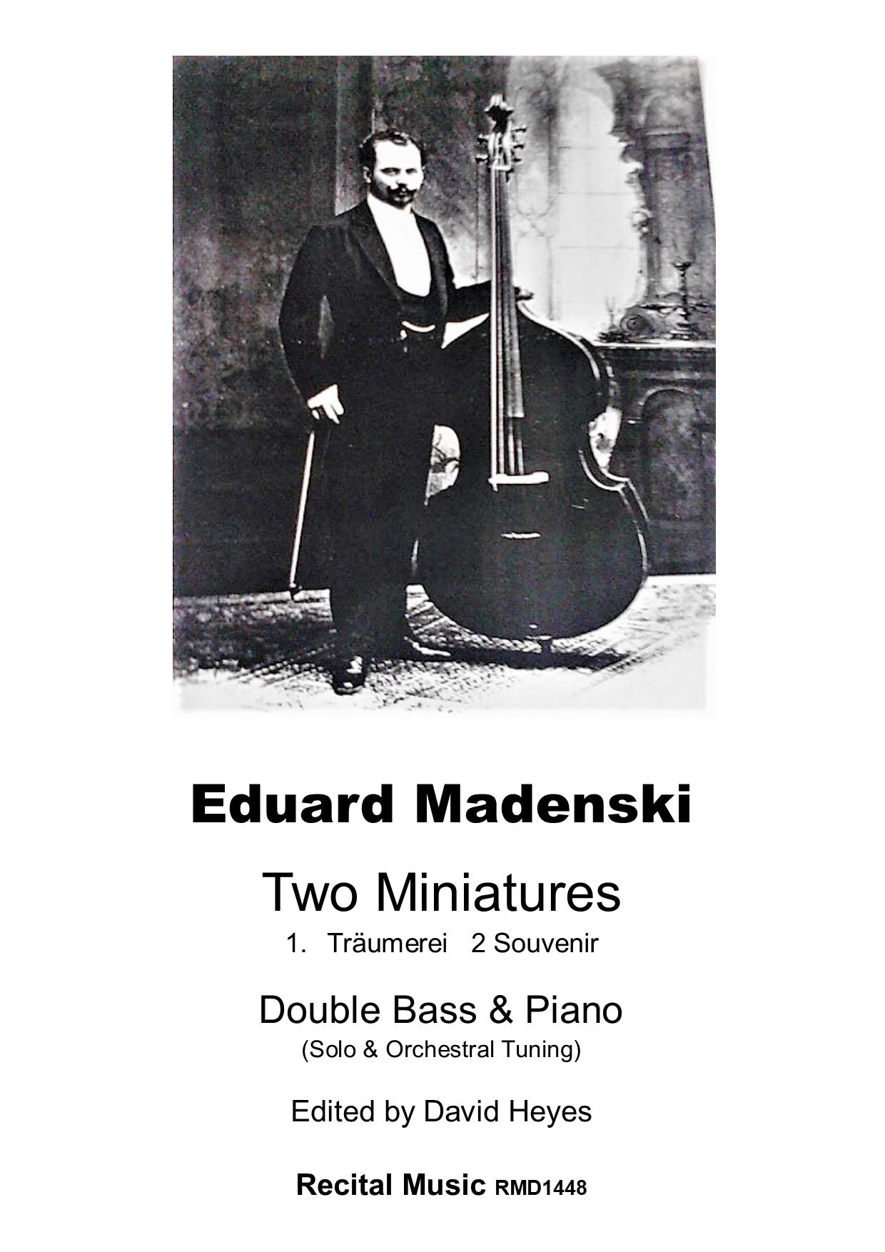 Eduard Madenski: Two Mininatures for double bass & piano
