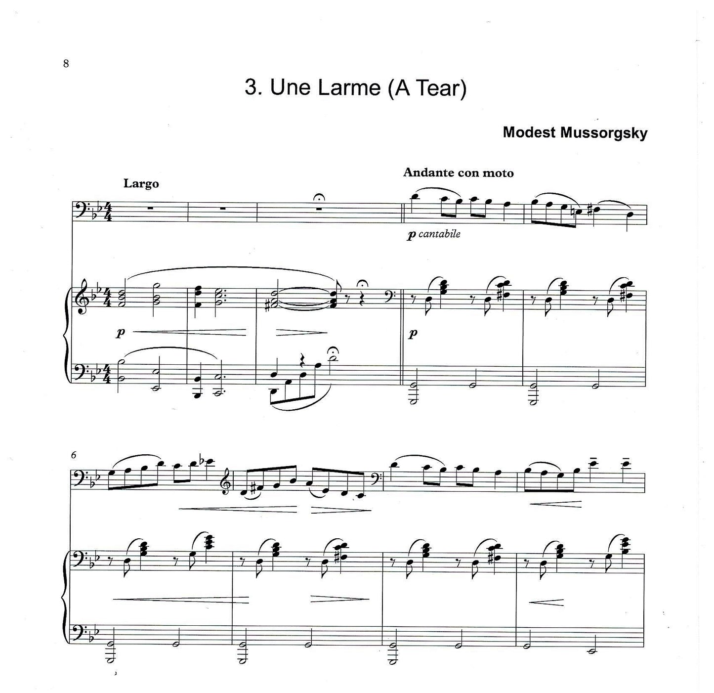 Miniatures Book 3 for double bass & piano (edited by David Heyes)