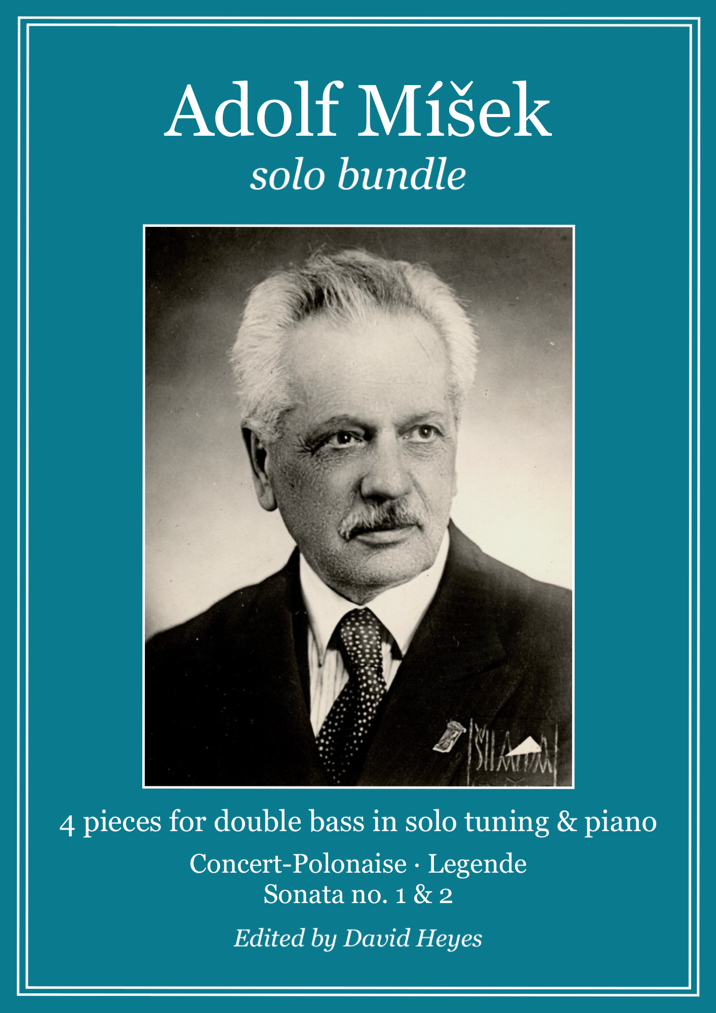 Adolf Míšek: Concert-Polonaise for double bass and piano, solo tuning (ed. David Heyes)
