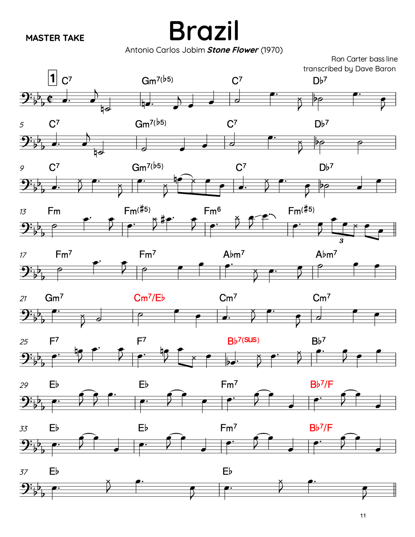 Ron Carter: 9 Transcriptions Every Bass Player Should Study