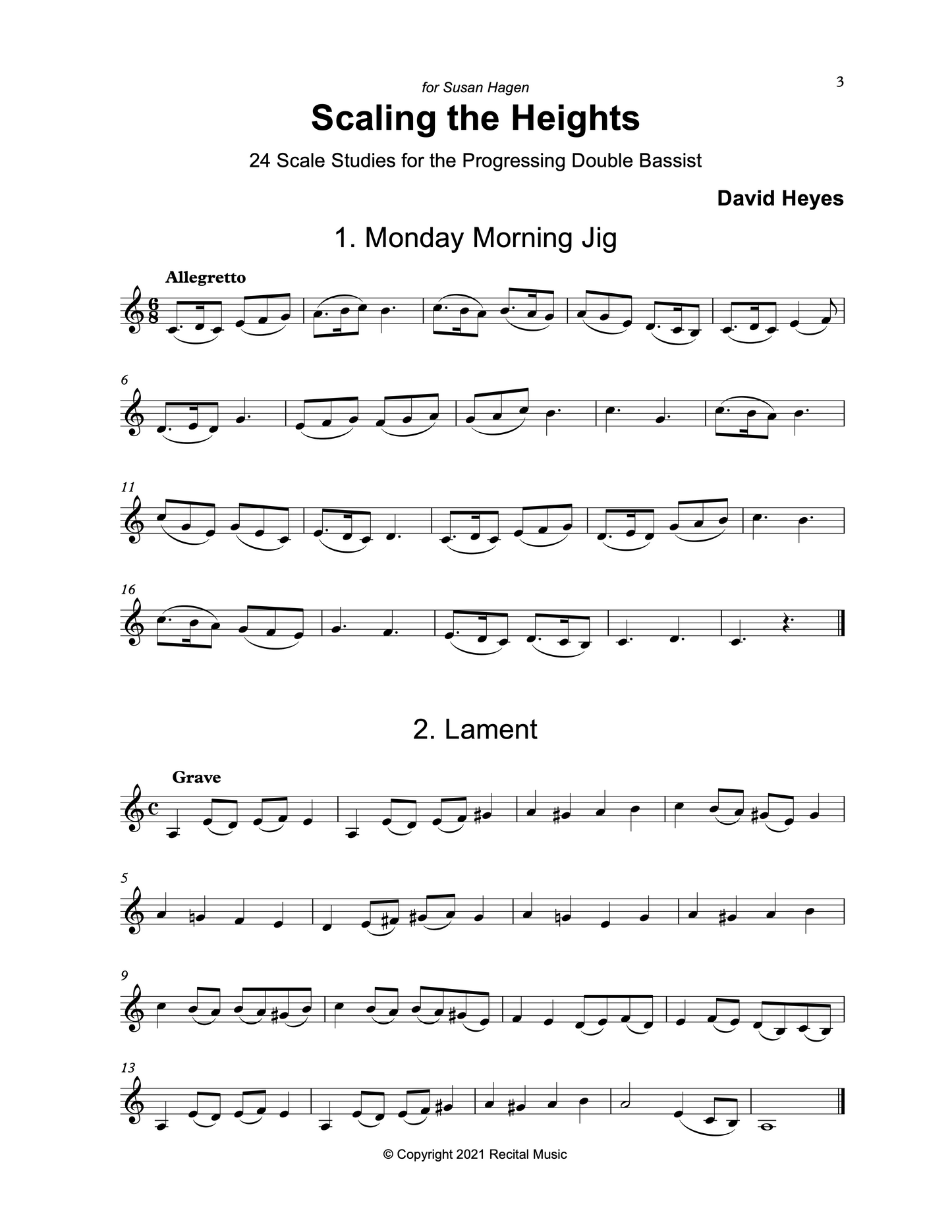Recital Music Technique Collection